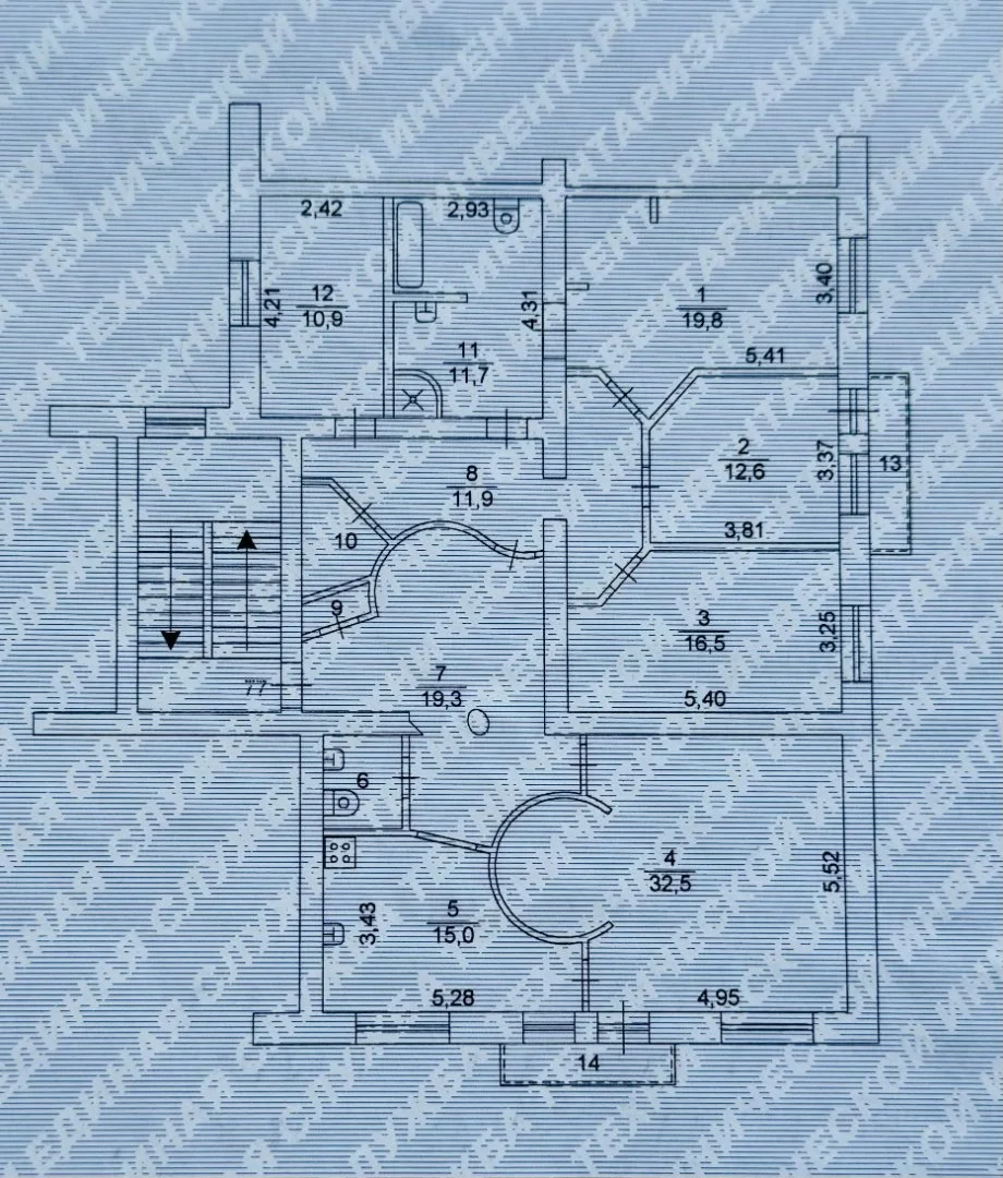 Продам 4-к. квартиру г.Челябинск, пр. Ленина  д. 77 - миниатюра 35