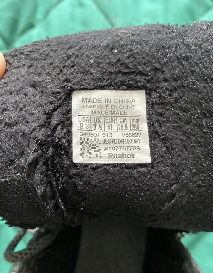 Демисезонные высокие кроссовки reebok (рибок) - миниатюра 9
