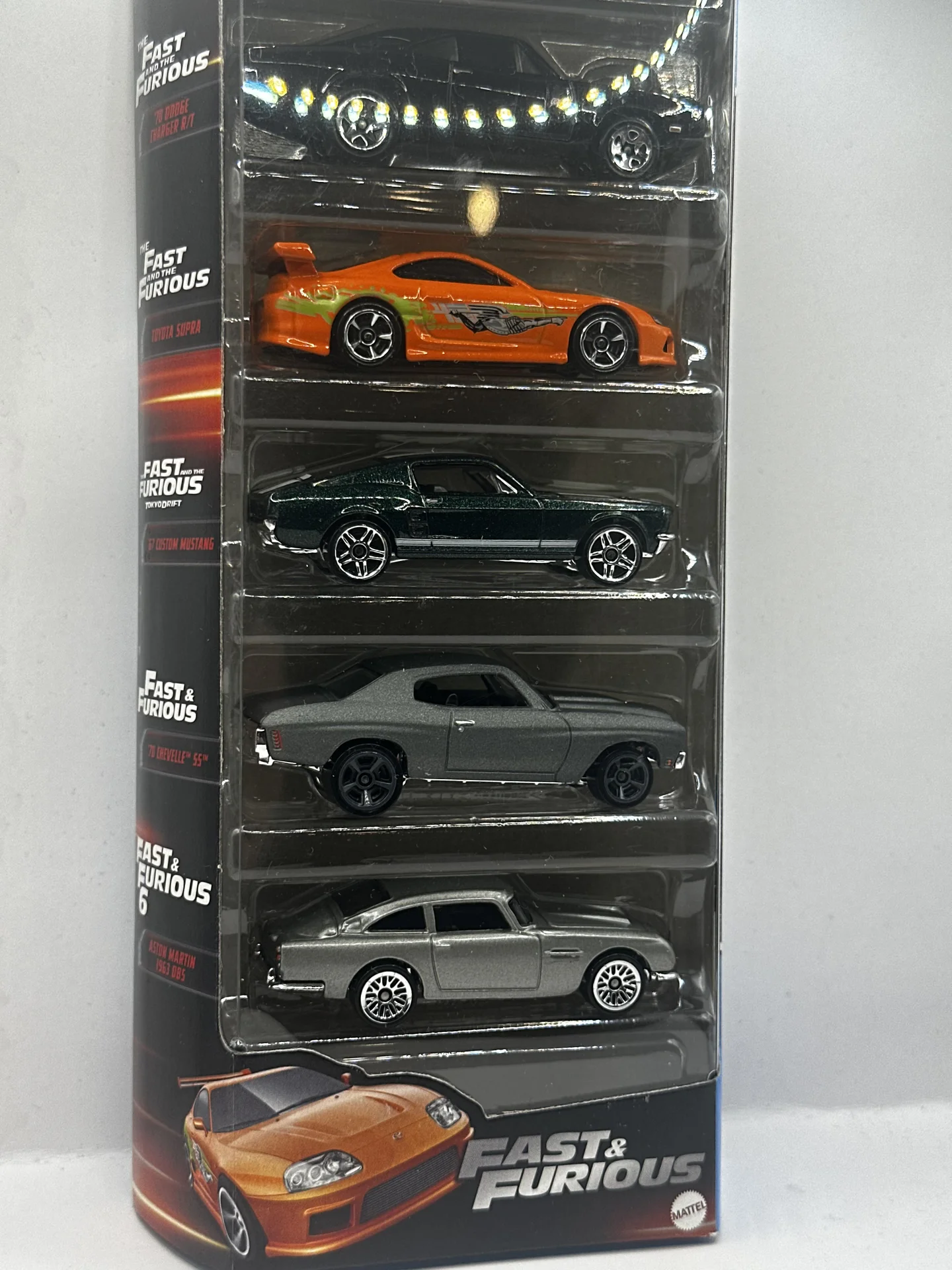 Hot wheels fast and furious 5 pack - миниатюра 2