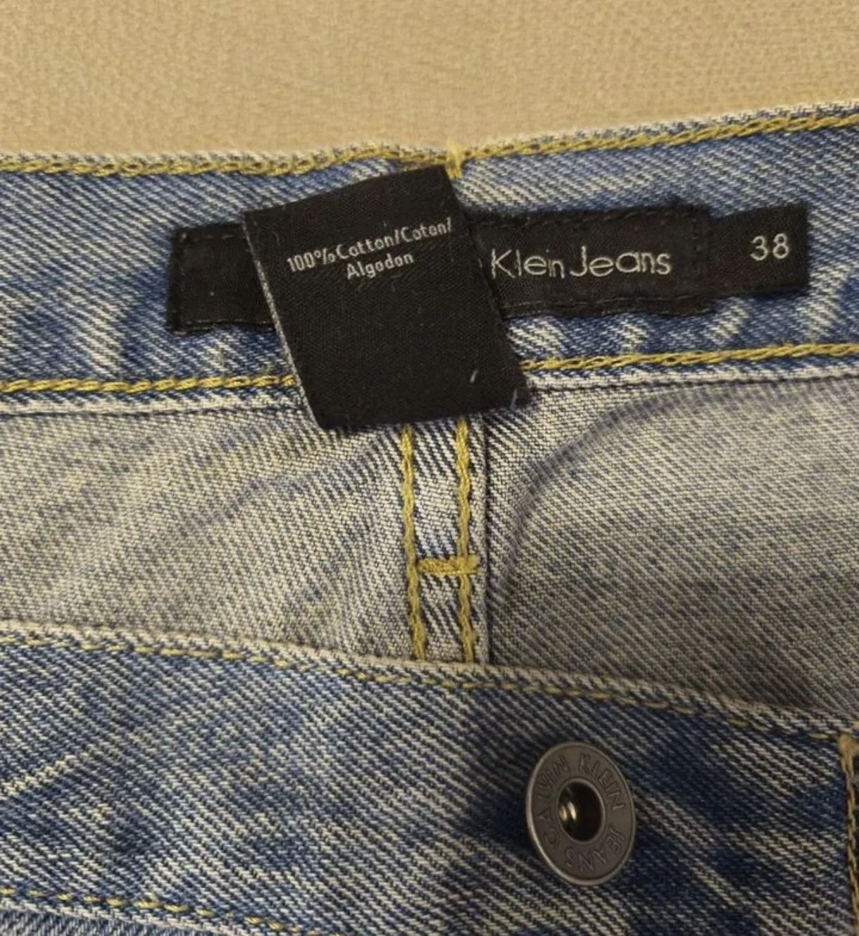 Мужские джинсы Calvin Klein Jeans, размер 54 (XL). - миниатюра 3