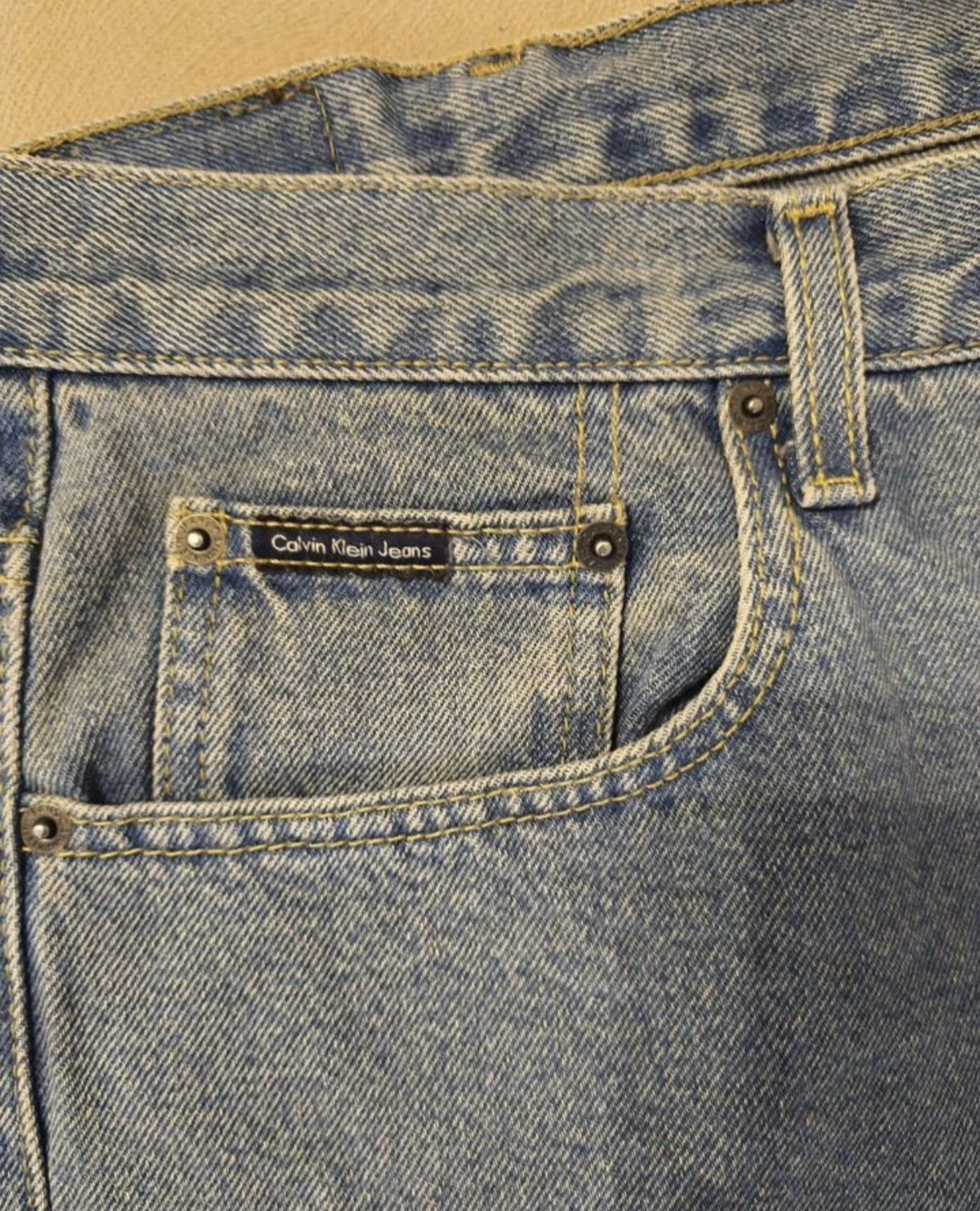 Мужские джинсы Calvin Klein Jeans, размер 54 (XL). - миниатюра 5