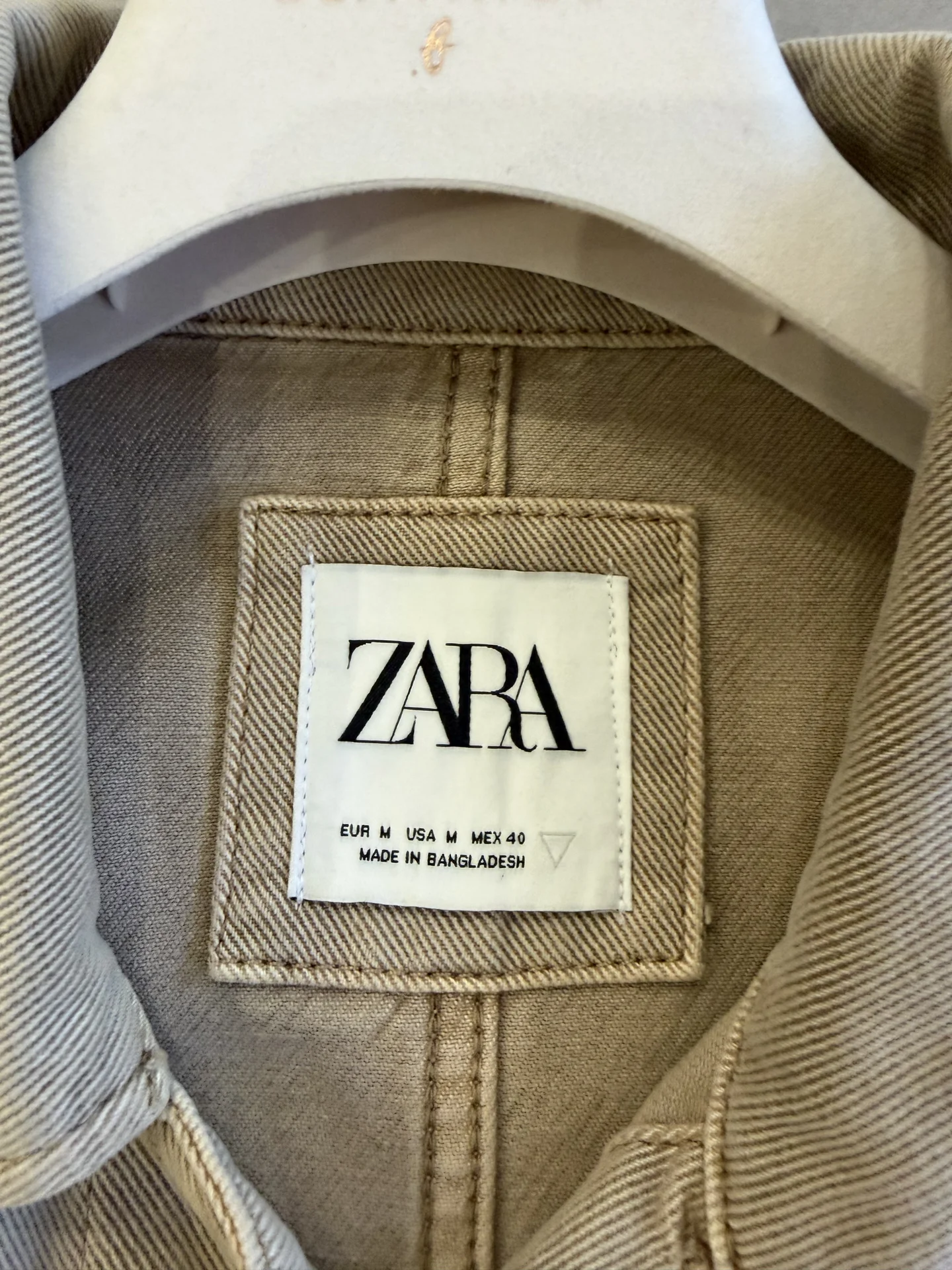 Рубашка мужская ZARA - миниатюра 3