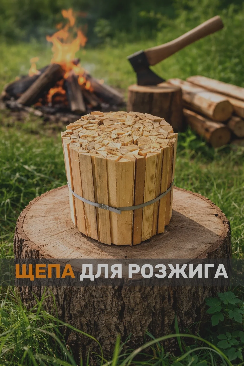 Щепа для розжига (сухие дрова) - миниатюра 7