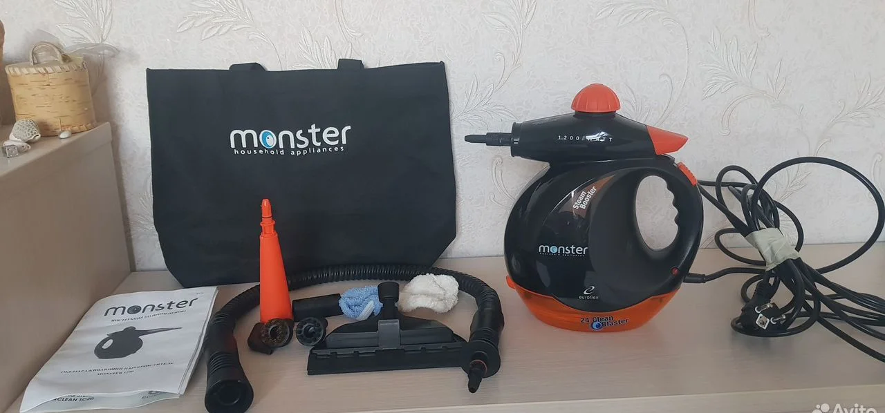 Пароочиститель Euroflex Monster 1200 - изображение 1