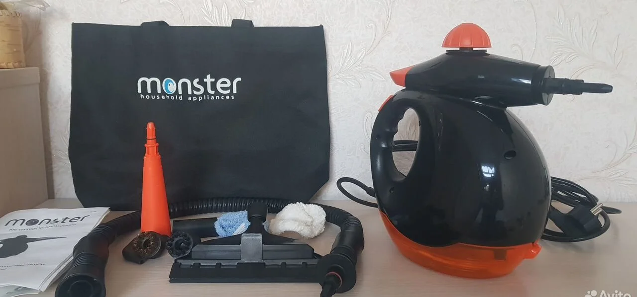 Пароочиститель Euroflex Monster 1200 - миниатюра 3