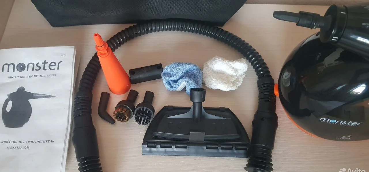 Пароочиститель Euroflex Monster 1200 - миниатюра 4