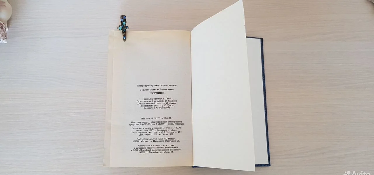 Книга Михаил Зощенко "Избранное" - миниатюра 8