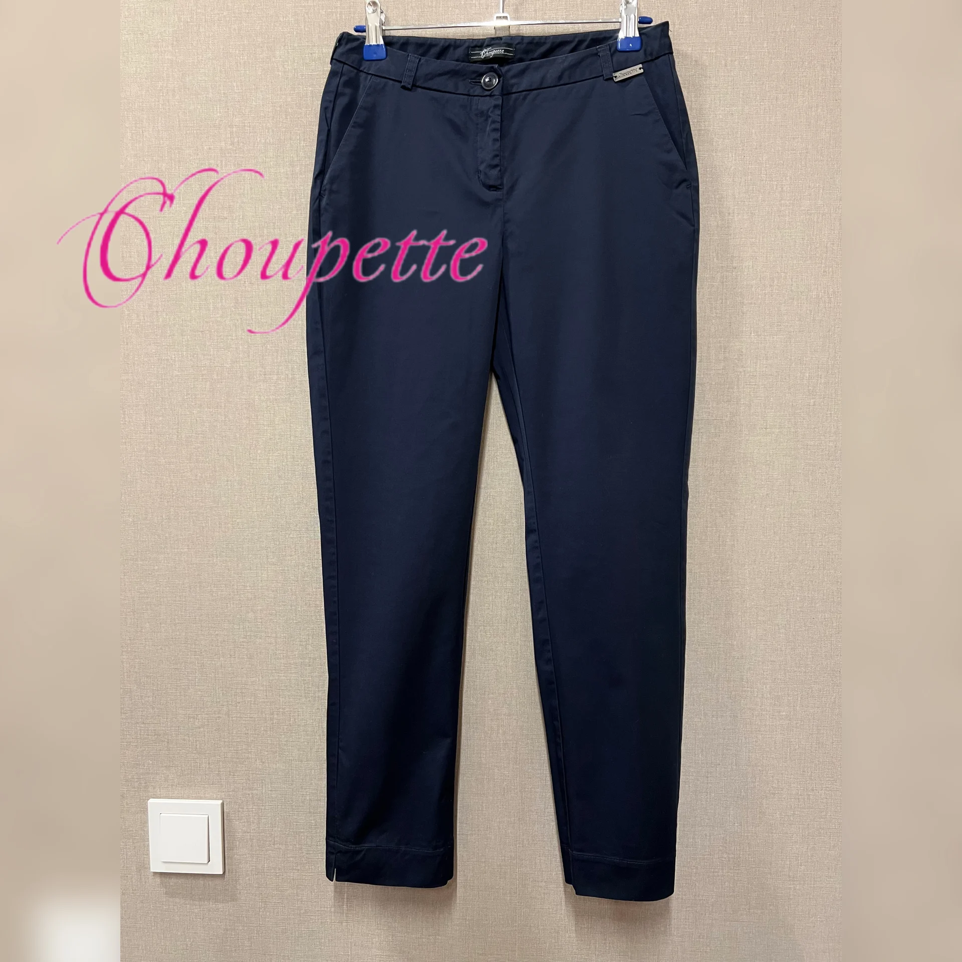 Брюки Choupette 158 школьные на девочку синие - изображение 1