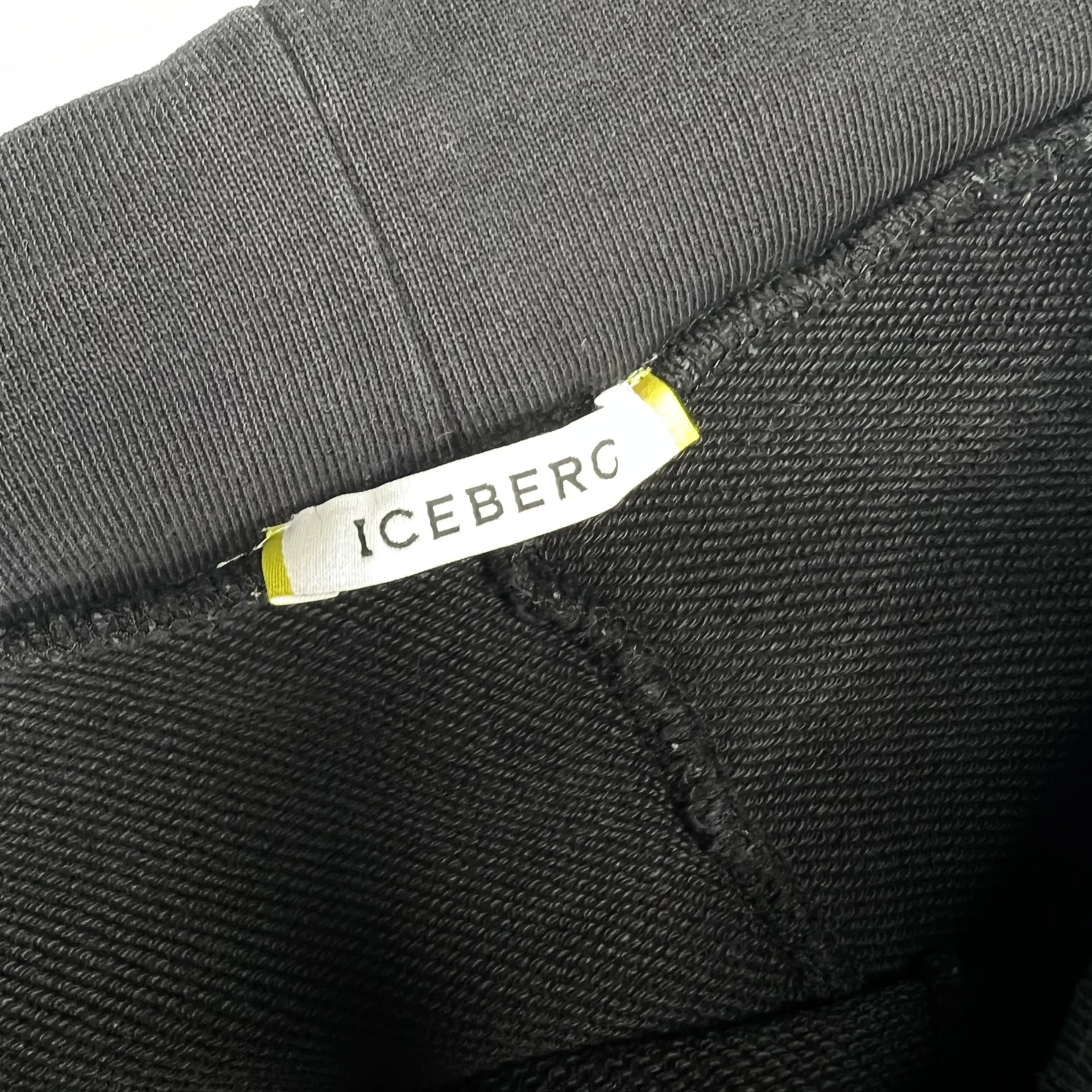Спортивные штаны Iceberg Оригинал женские черные - миниатюра 10