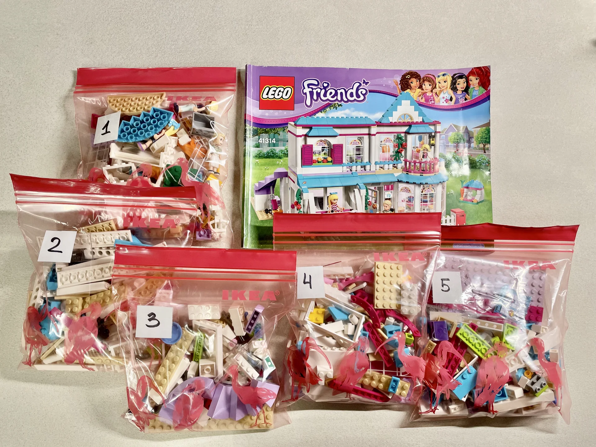 Lego Friends Дом Стефани Лего Френдс 41314 - миниатюра 10