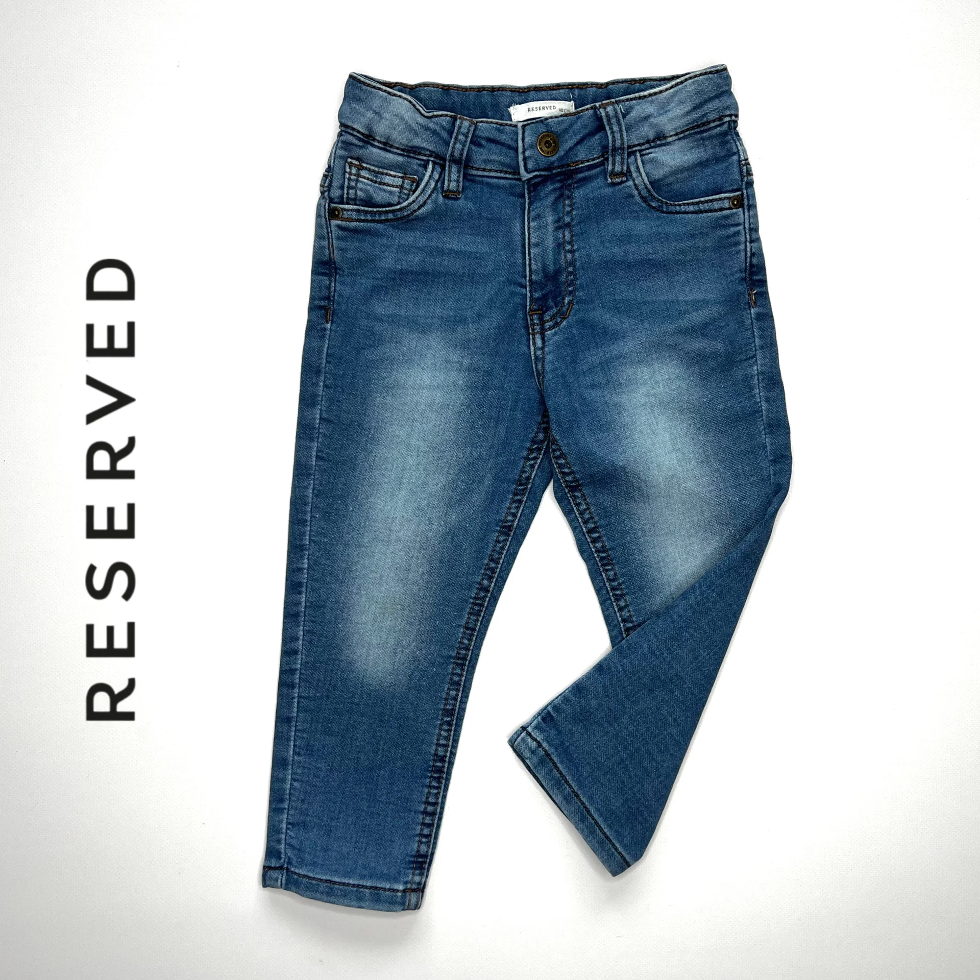 Джинсы Reserved 98 для мальчика штаны - изображение 1