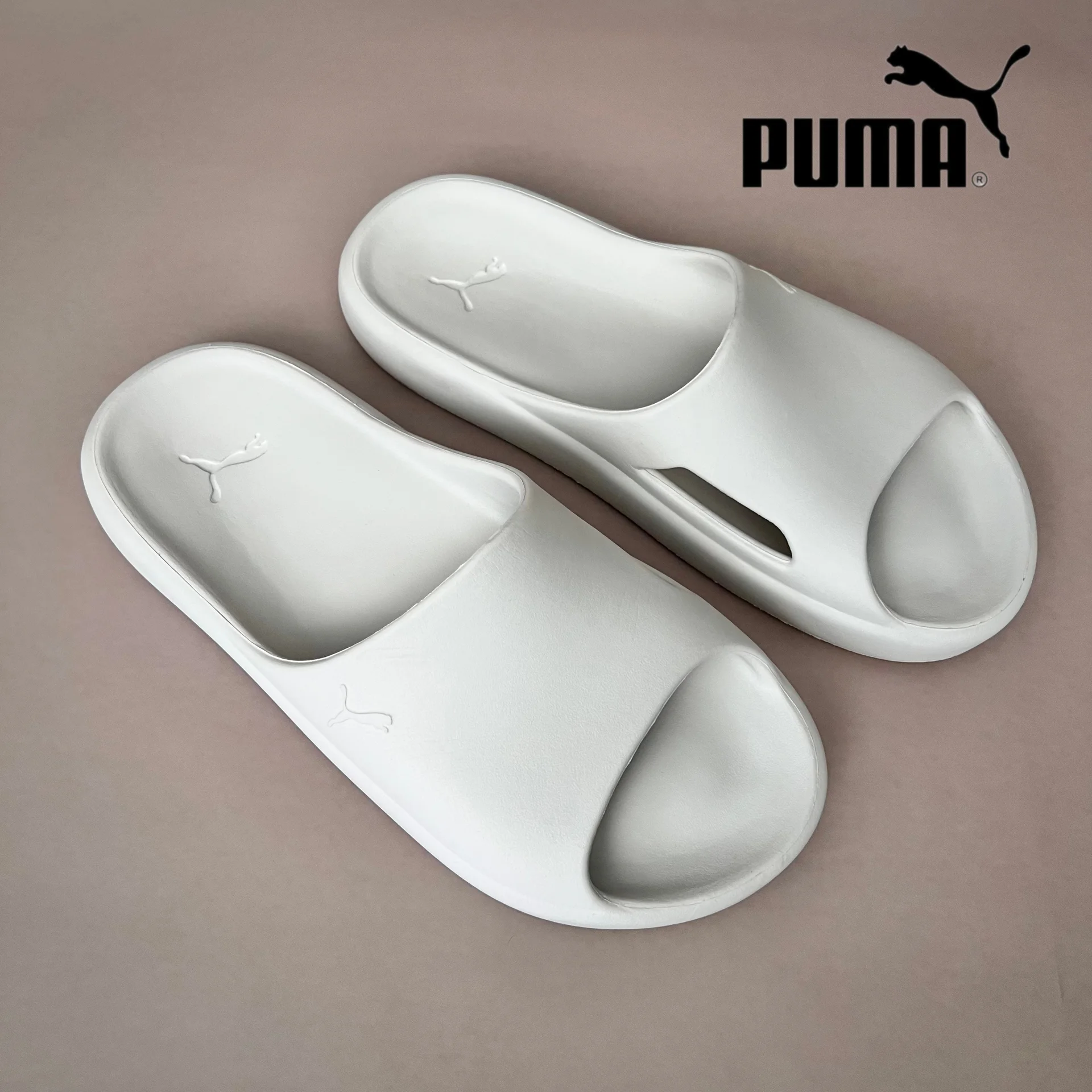 Сланцы Puma 42 унисекс оригинал шлепки резиновые - изображение 1