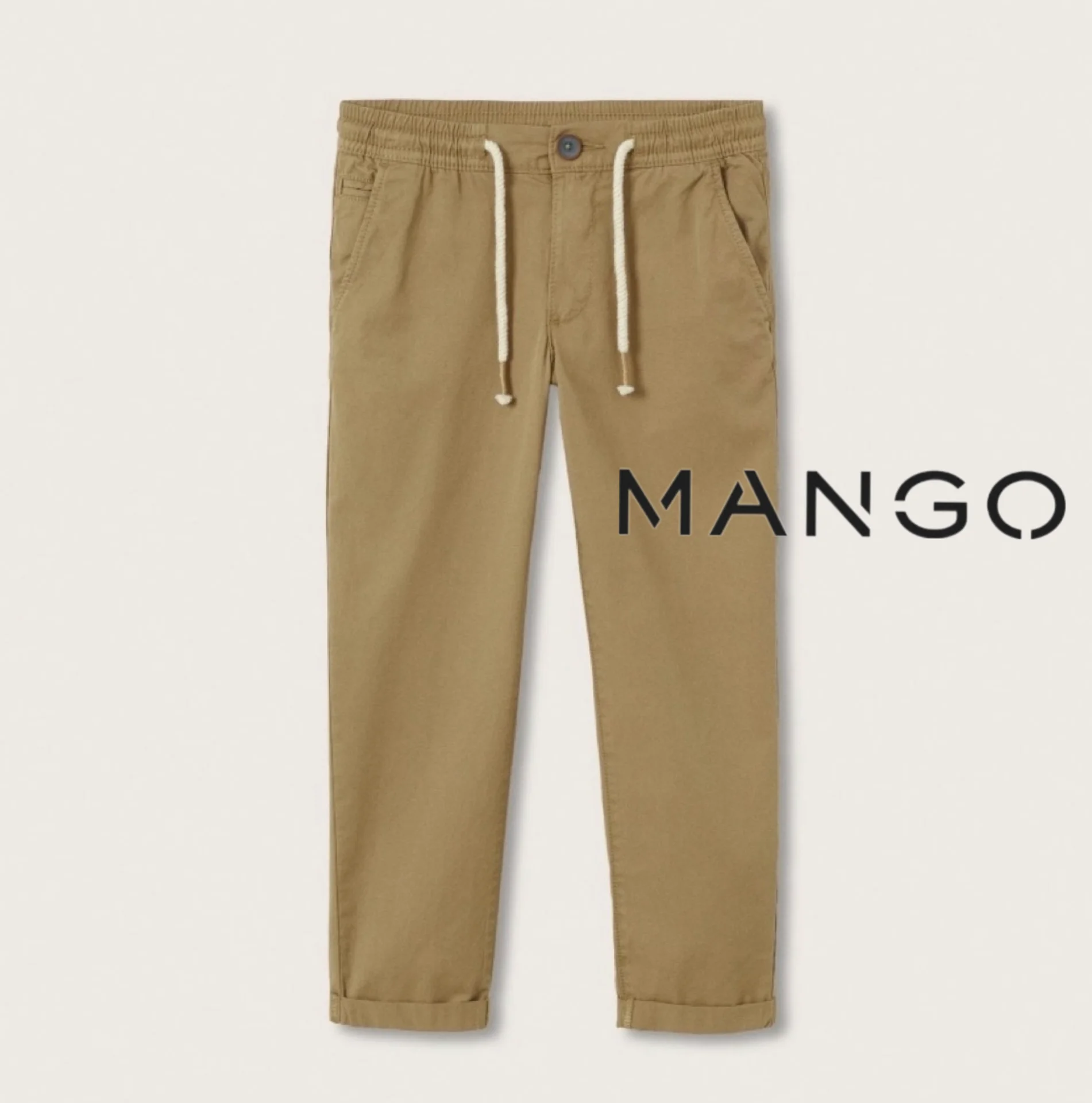 Новые Брюки чинос Mango 140 для мальчика штаны - изображение 1