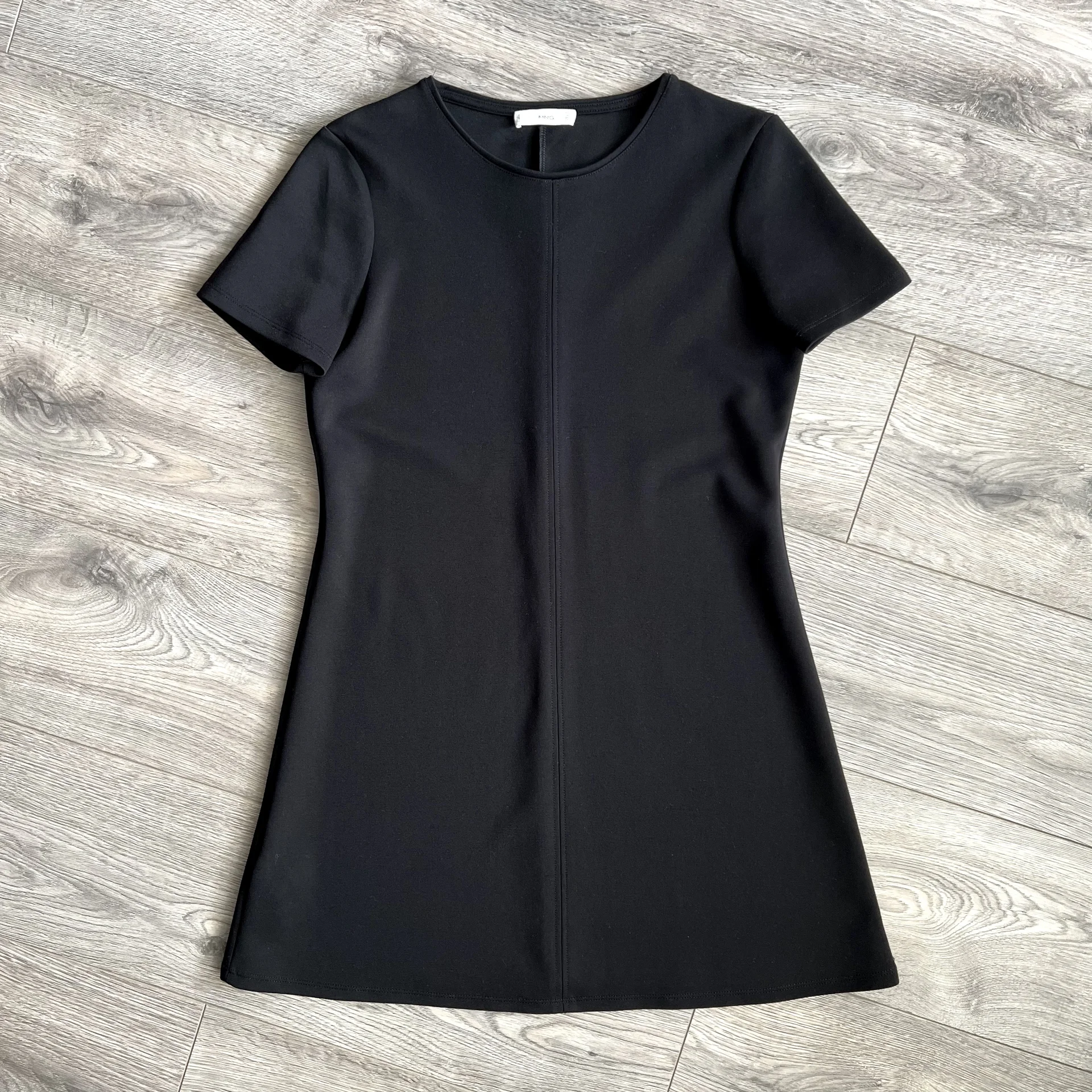 Платье Mango 165 (М) черное, серое школьное - миниатюра 4