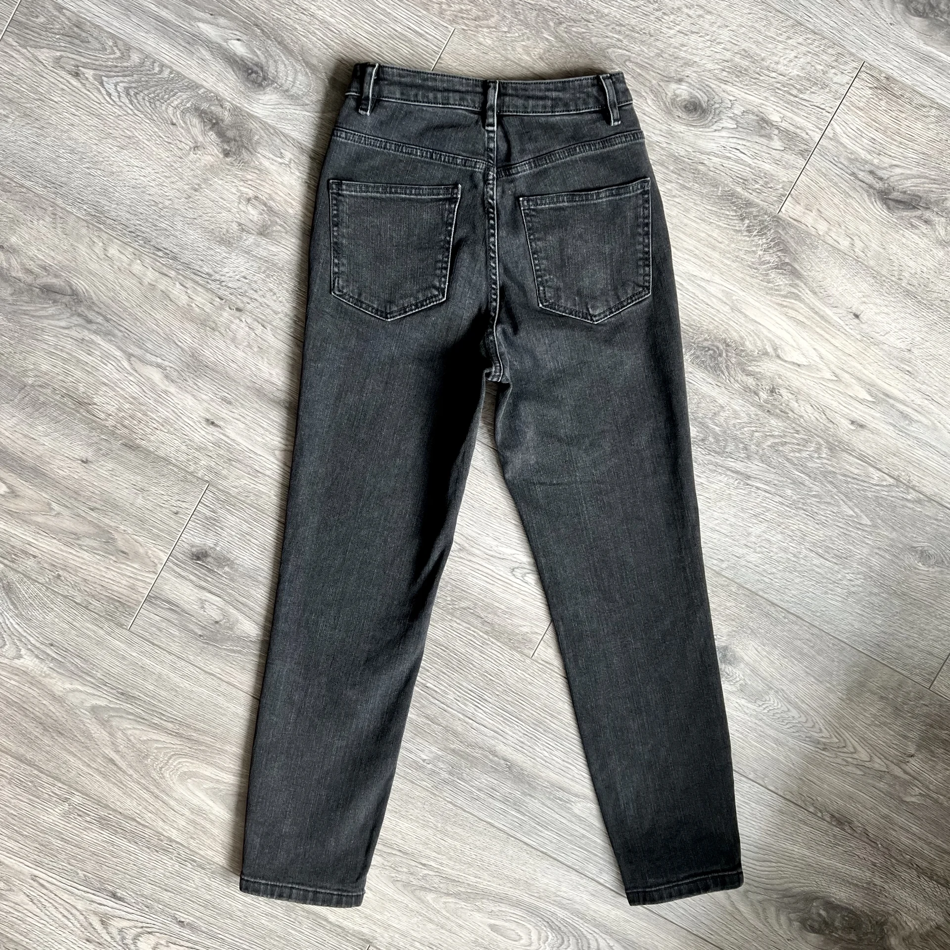 Джинсы ASOS 26/30 женские серые синие - миниатюра 6
