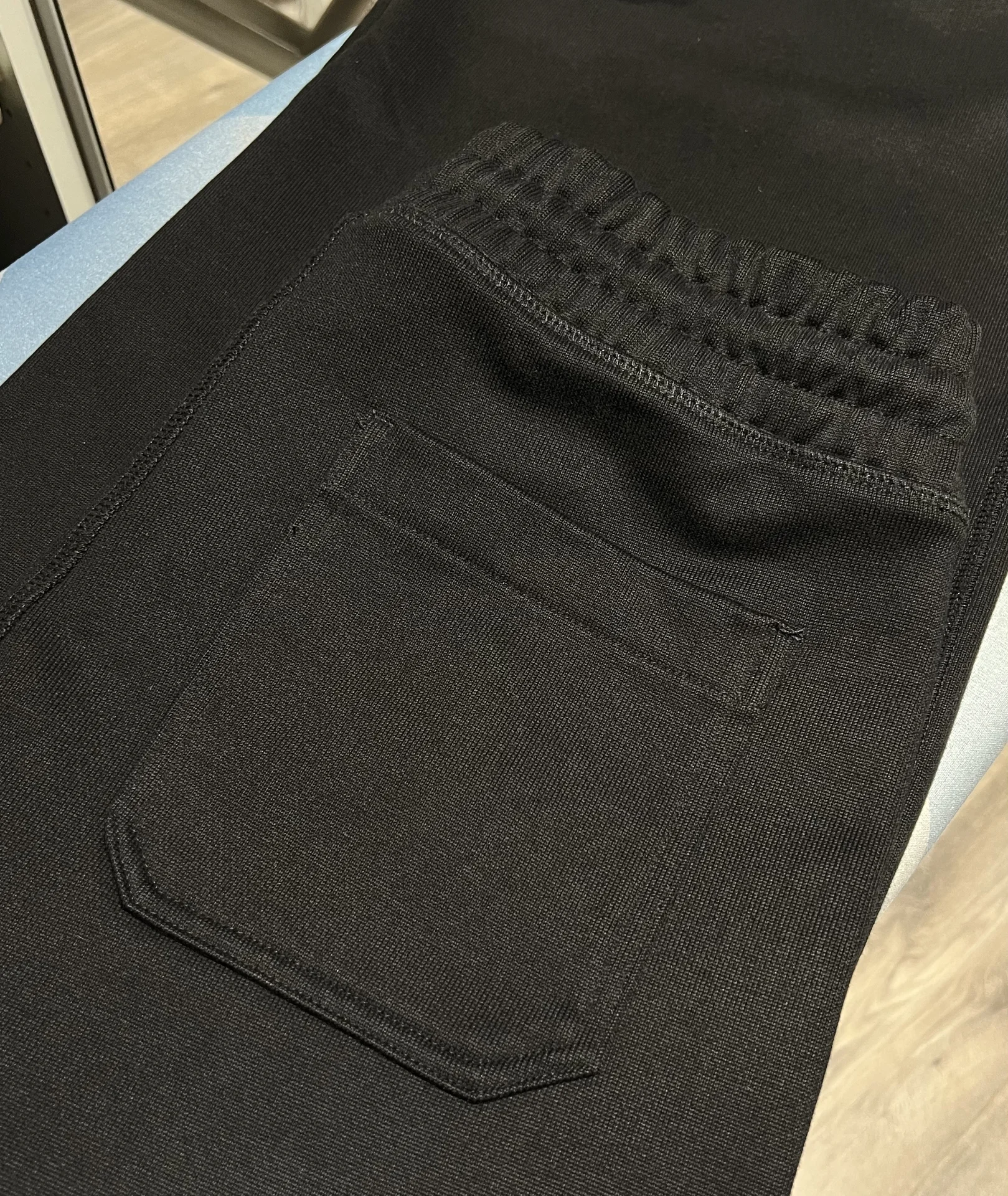 Брюки H&M Studio штаны черные широкие - миниатюра 8