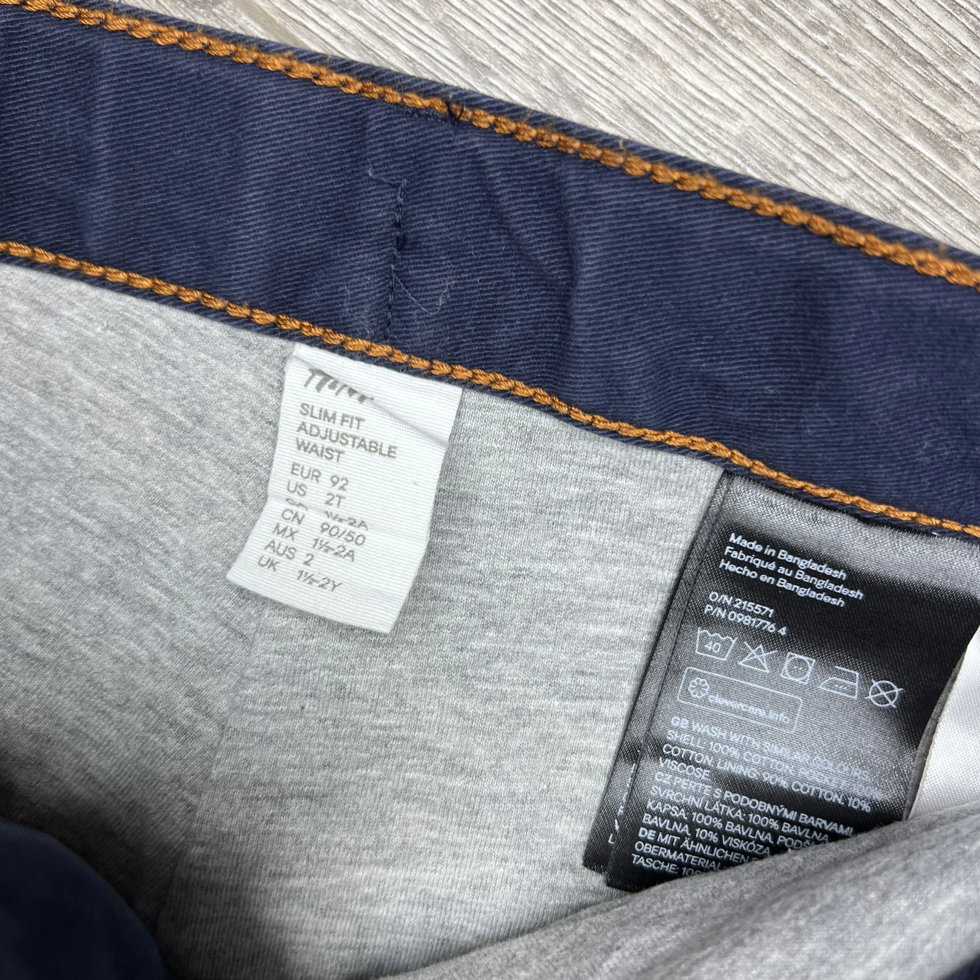 Штаны 92 H&M брюки утепленные для мальчика - миниатюра 5