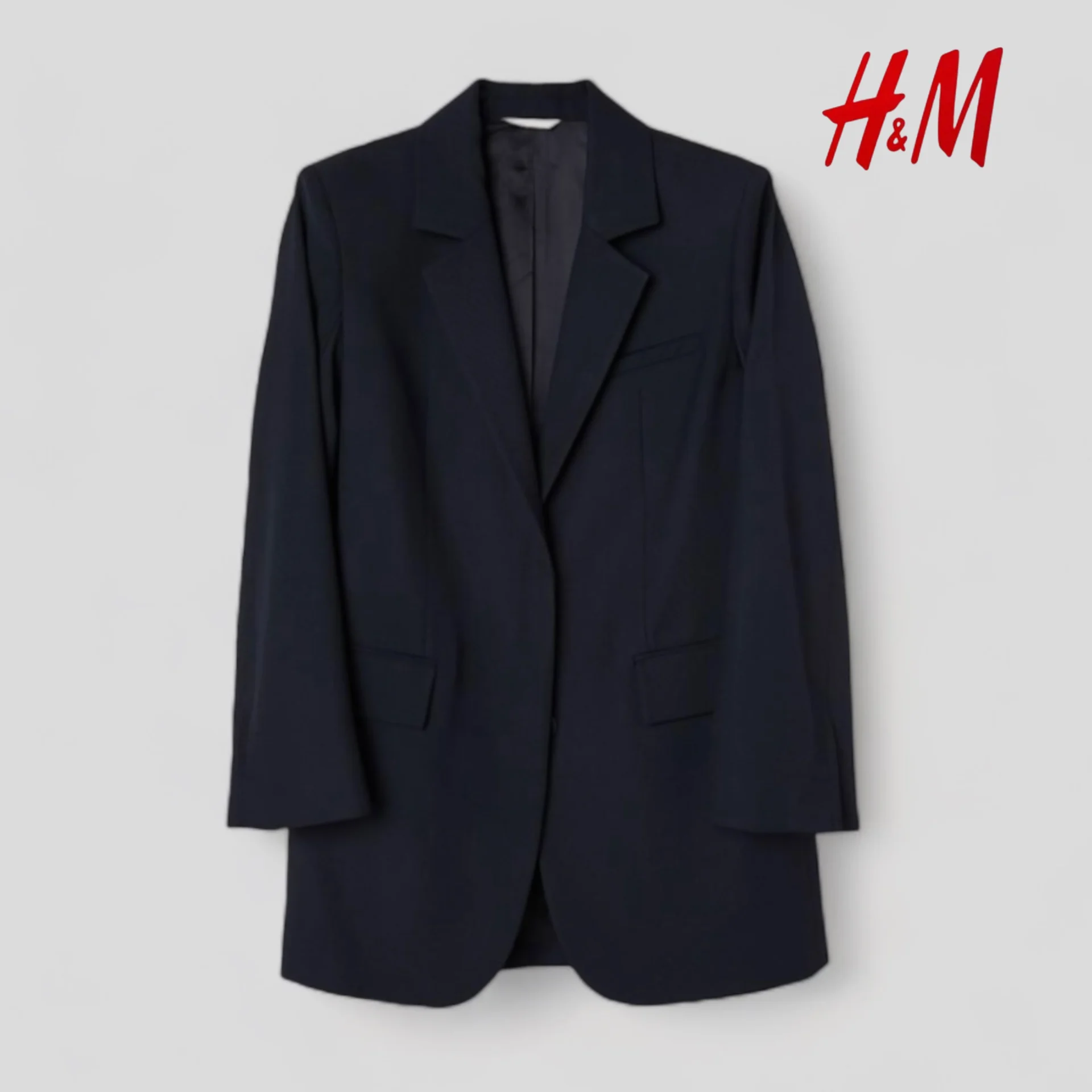 Пиджак H&M жакет женский черный - изображение 1