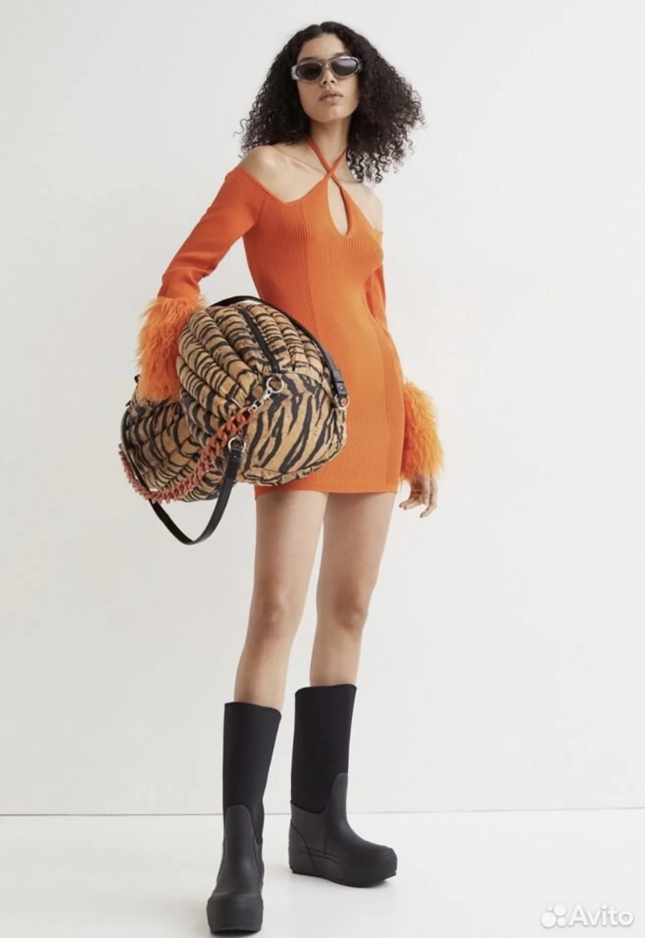 Сапоги лимитка H&M Co-Exist Story резиновые - миниатюра 12