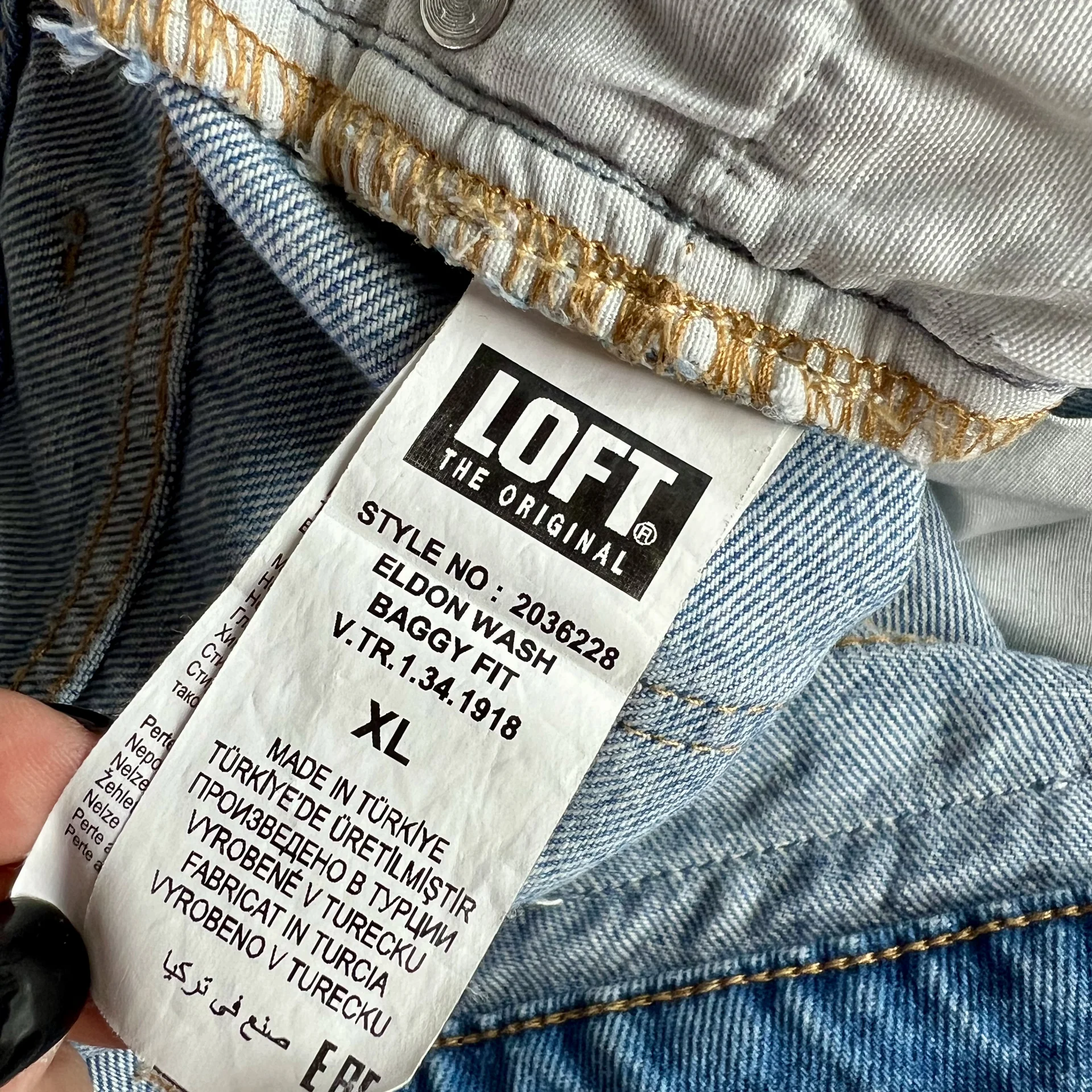 Шорты джинсовые Loft XL (52-54) мужские - миниатюра 6