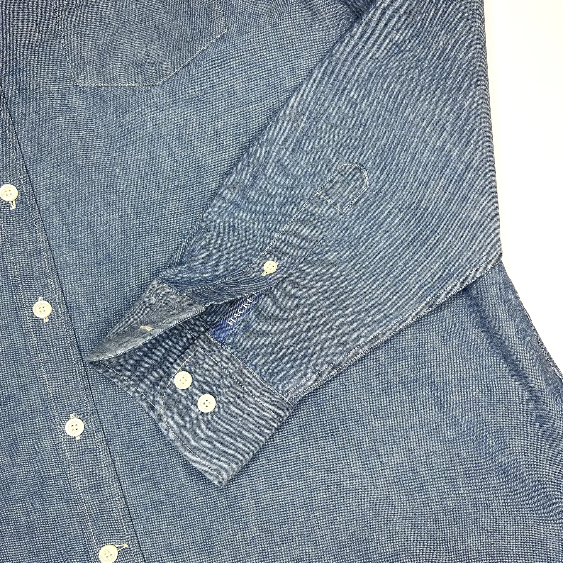 Рубашка Hackett XXL 54/56 оригинал мужская - миниатюра 4