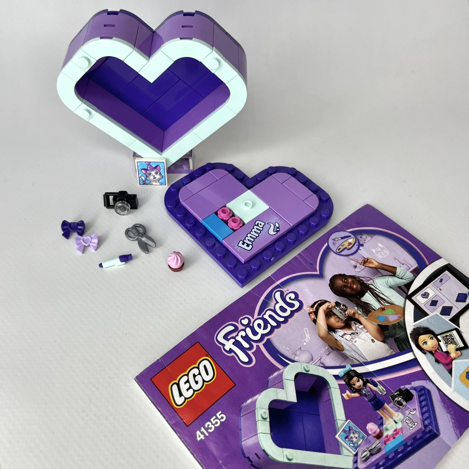 Lego Friends Шкатулка-сердечко 41355 - миниатюра 3