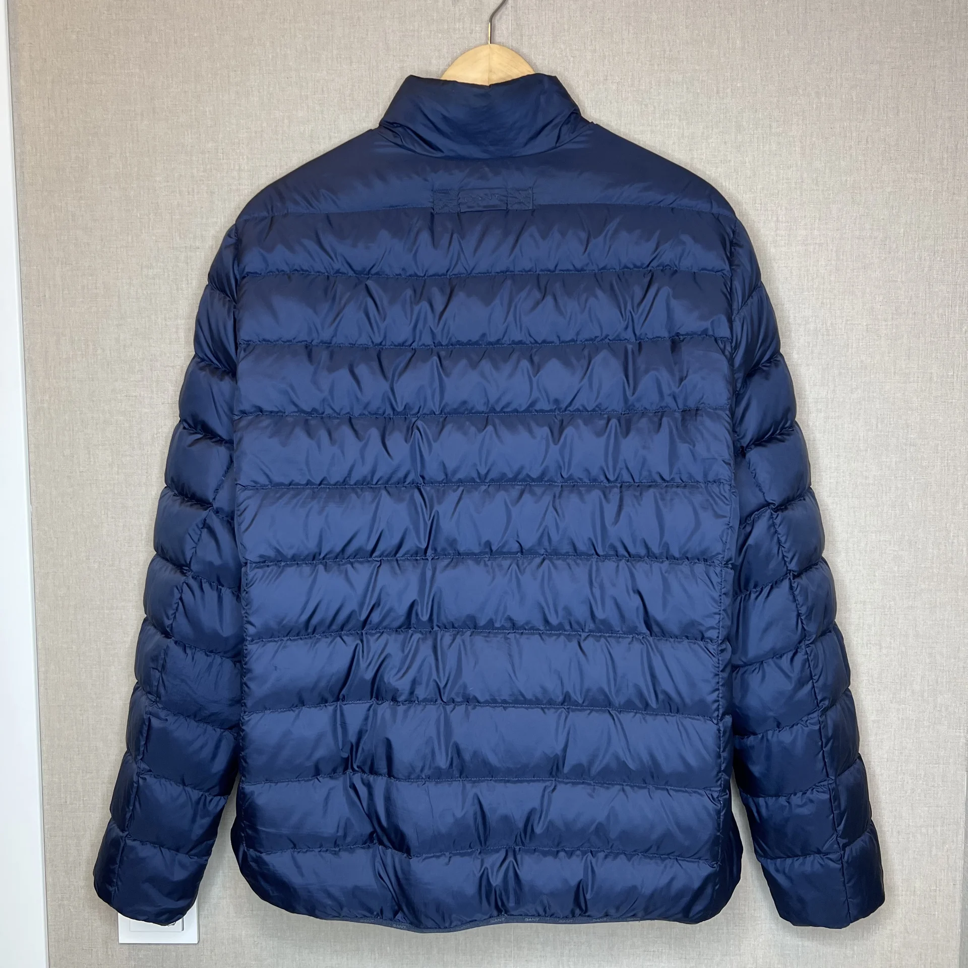 Gant Куртка Пуховик XL синяя короткий - миниатюра 3