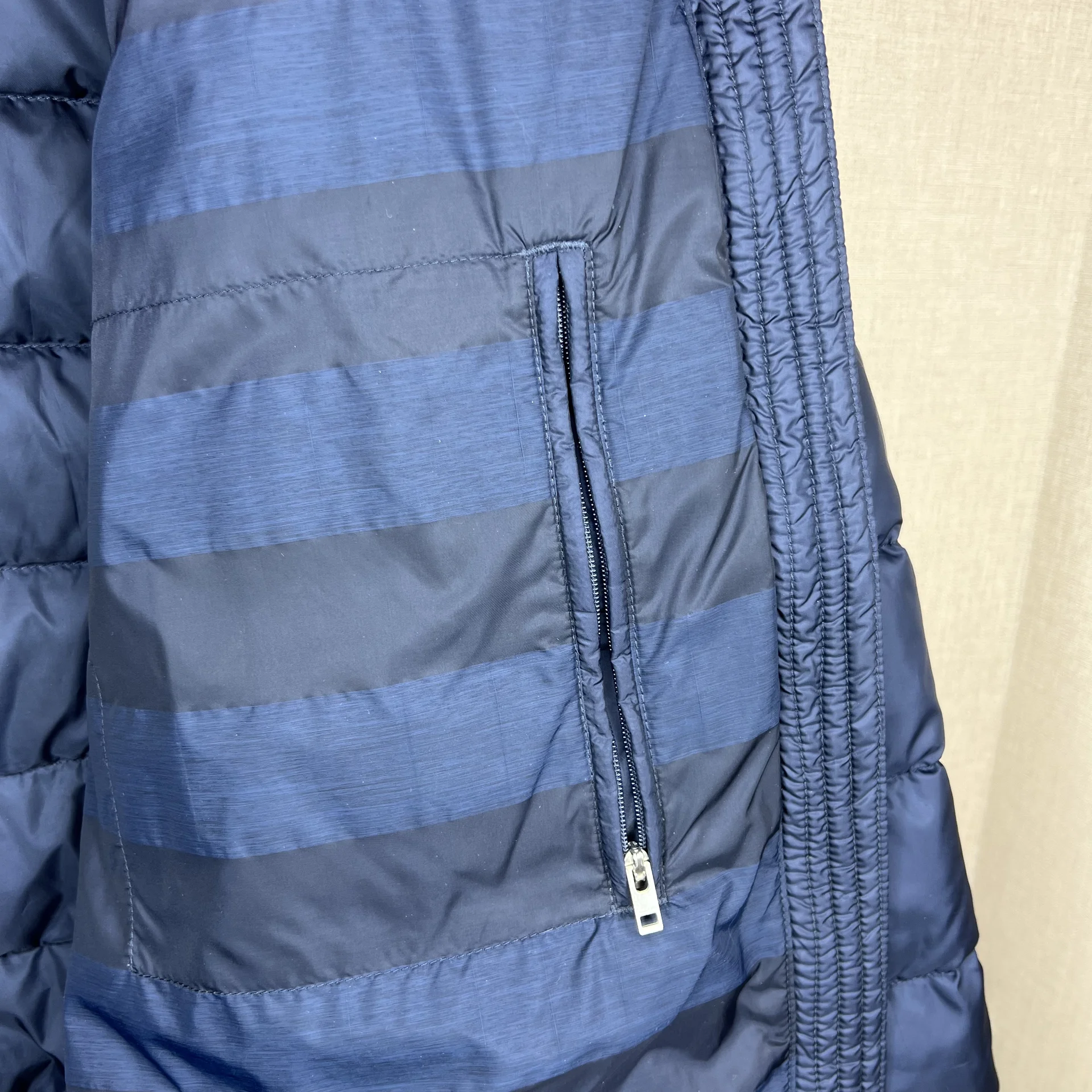 Gant Куртка Пуховик XL синяя короткий - миниатюра 6
