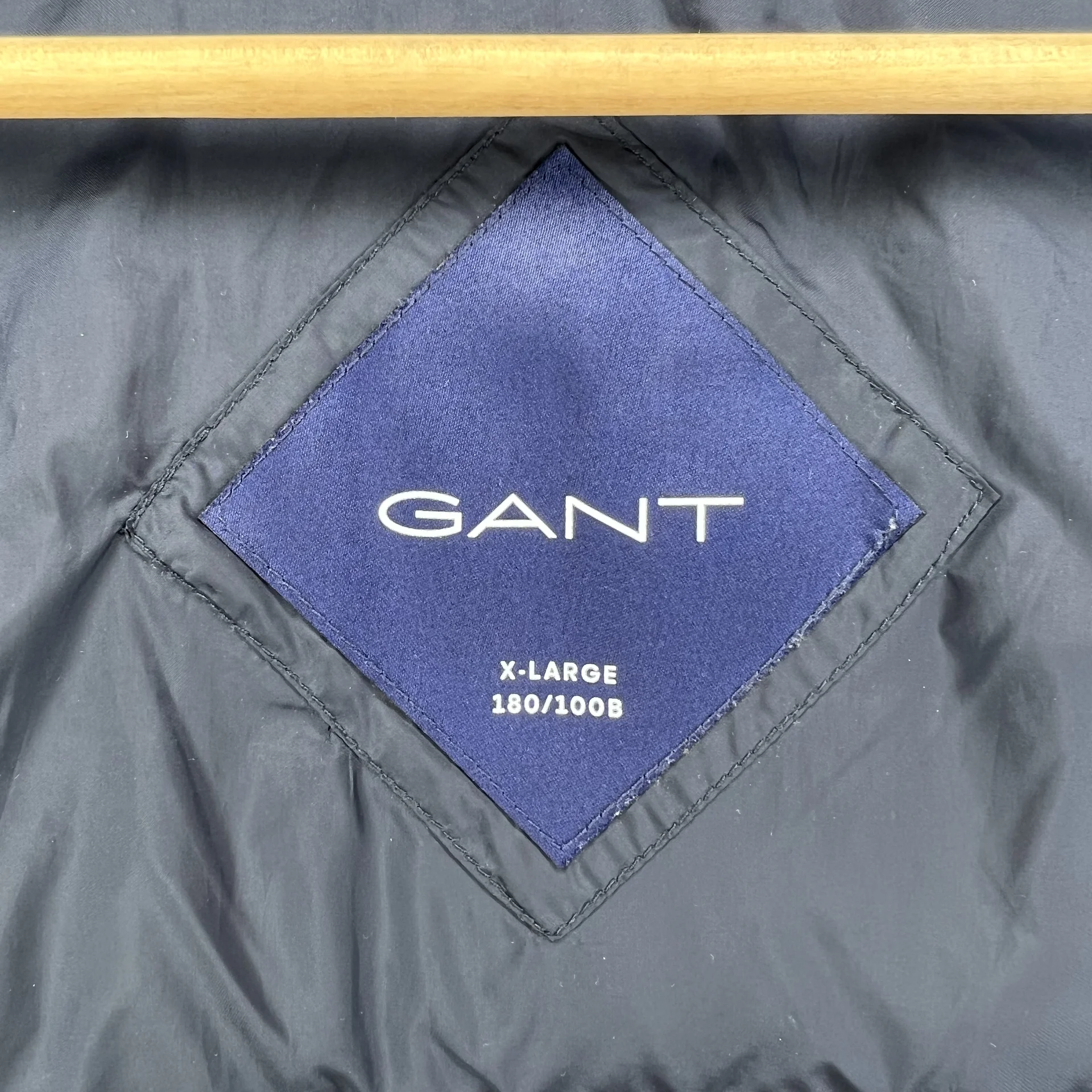 Gant Куртка Пуховик XL синяя короткий - миниатюра 9