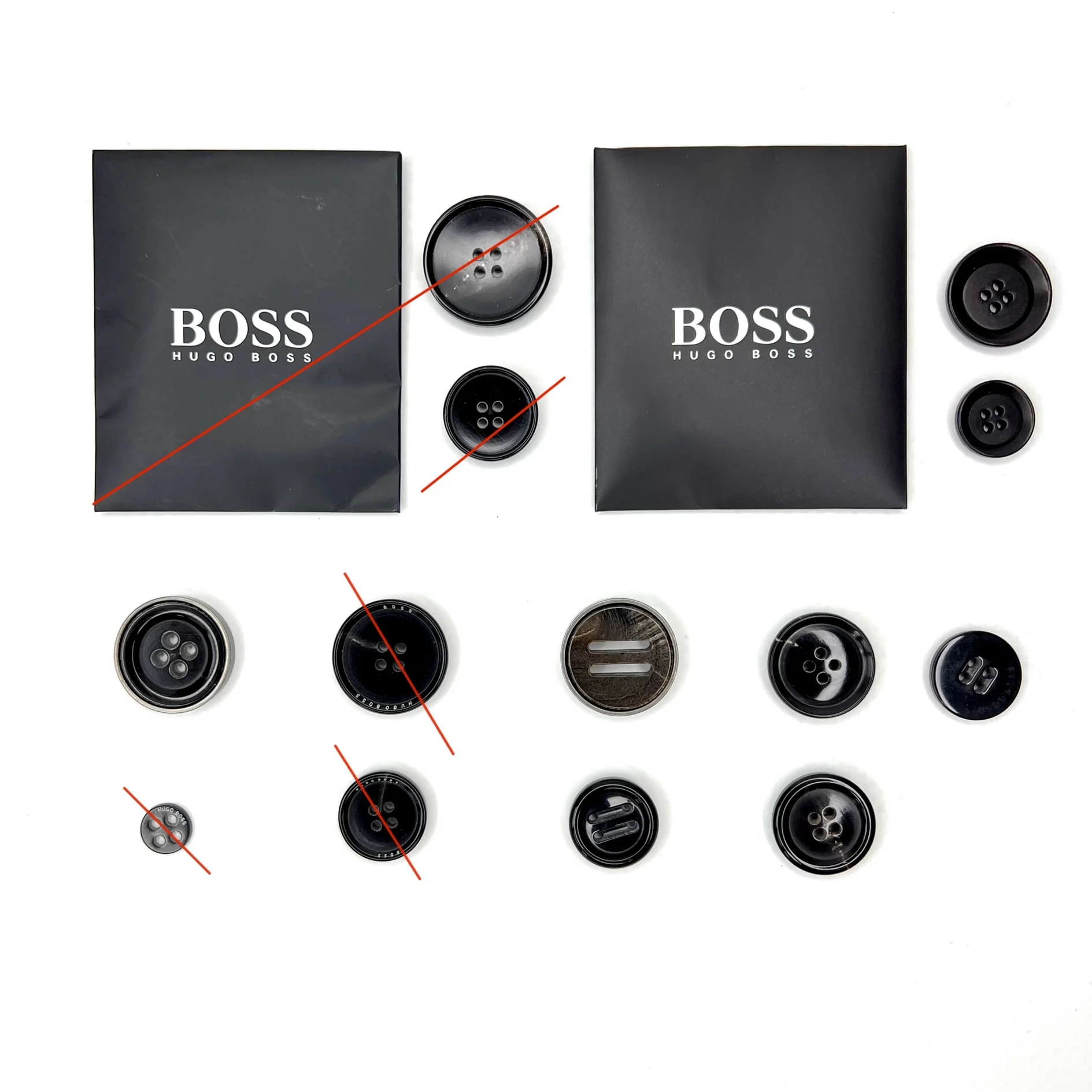 Пуговицы Hugo Boss Оригинал запасные рем комплект - изображение 1