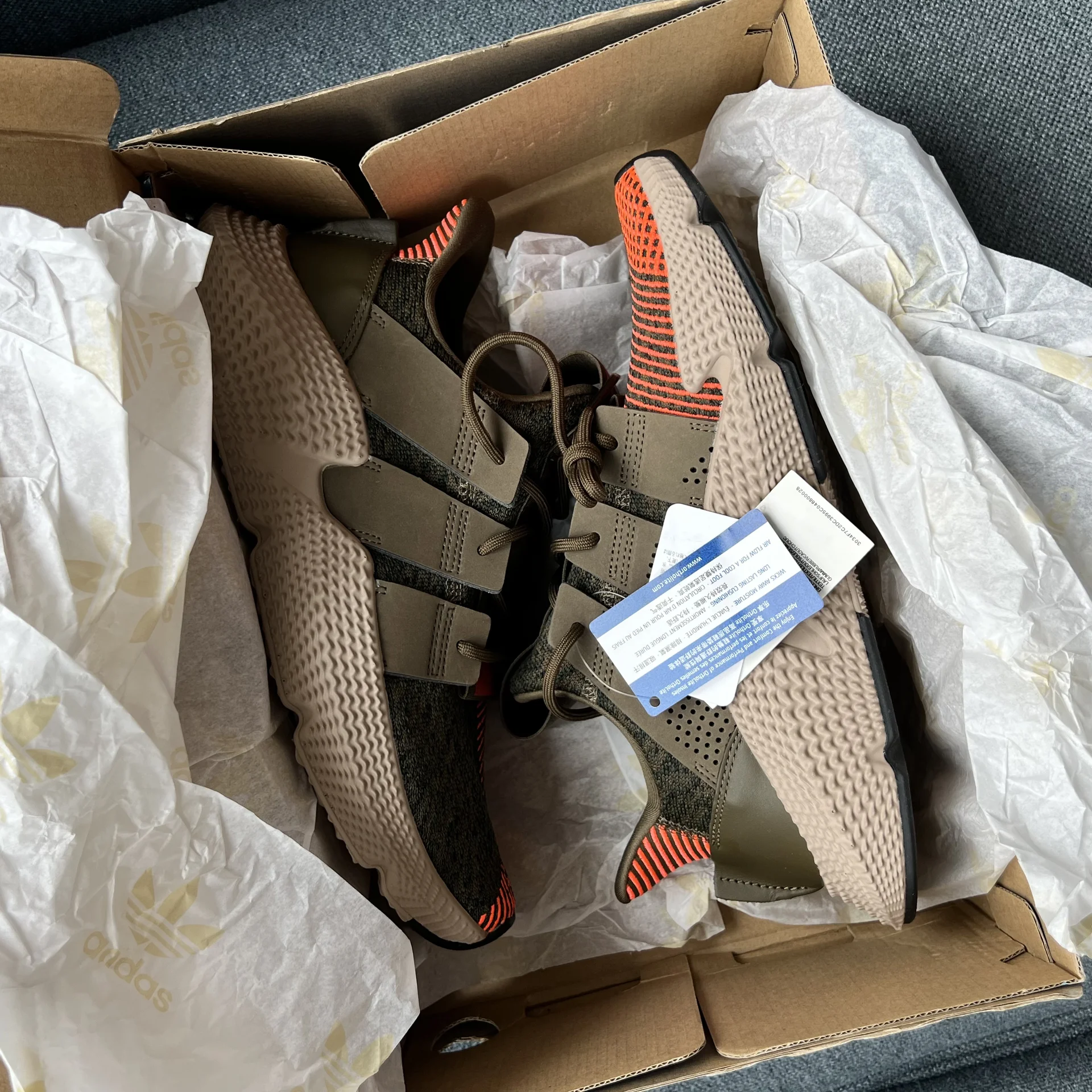 Новые Оригинал Adidas Prophere кроссовки - миниатюра 10