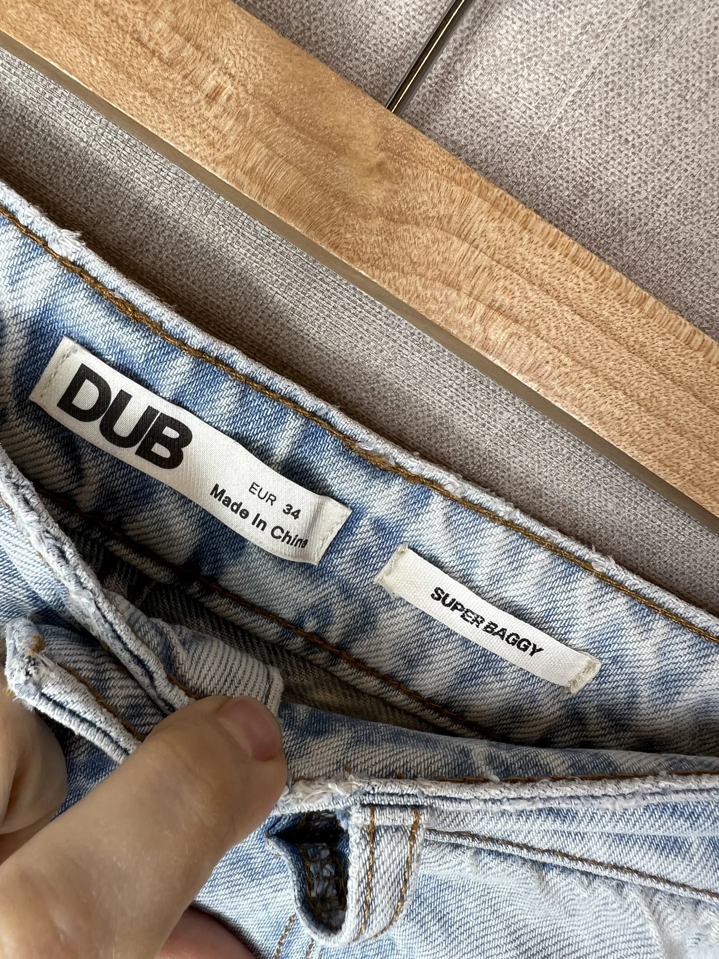 Джинсы Dub Super Baggy 34 широкие - миниатюра 4