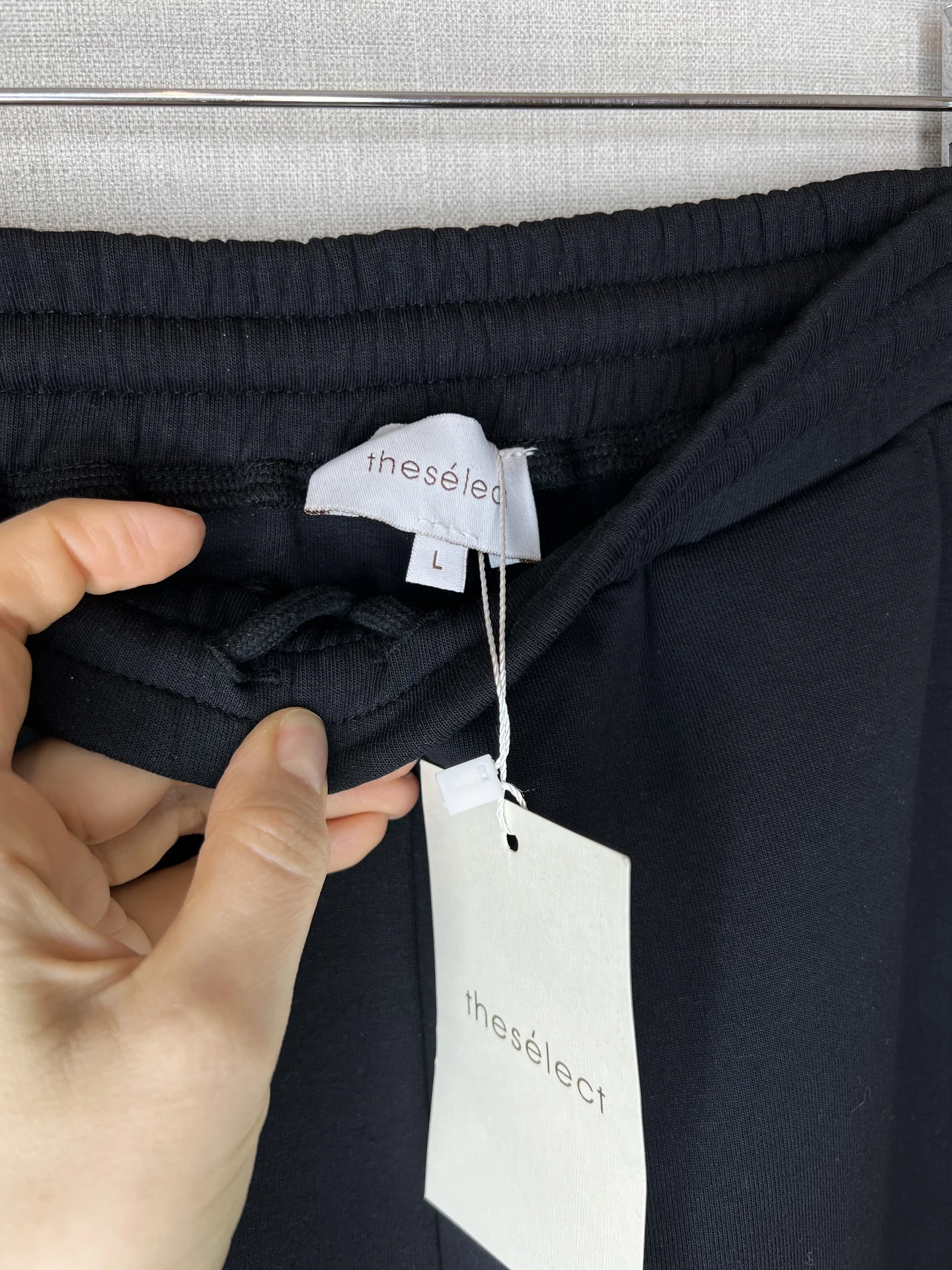 Новые Брюки The Select спортивные широкие черные - миниатюра 8