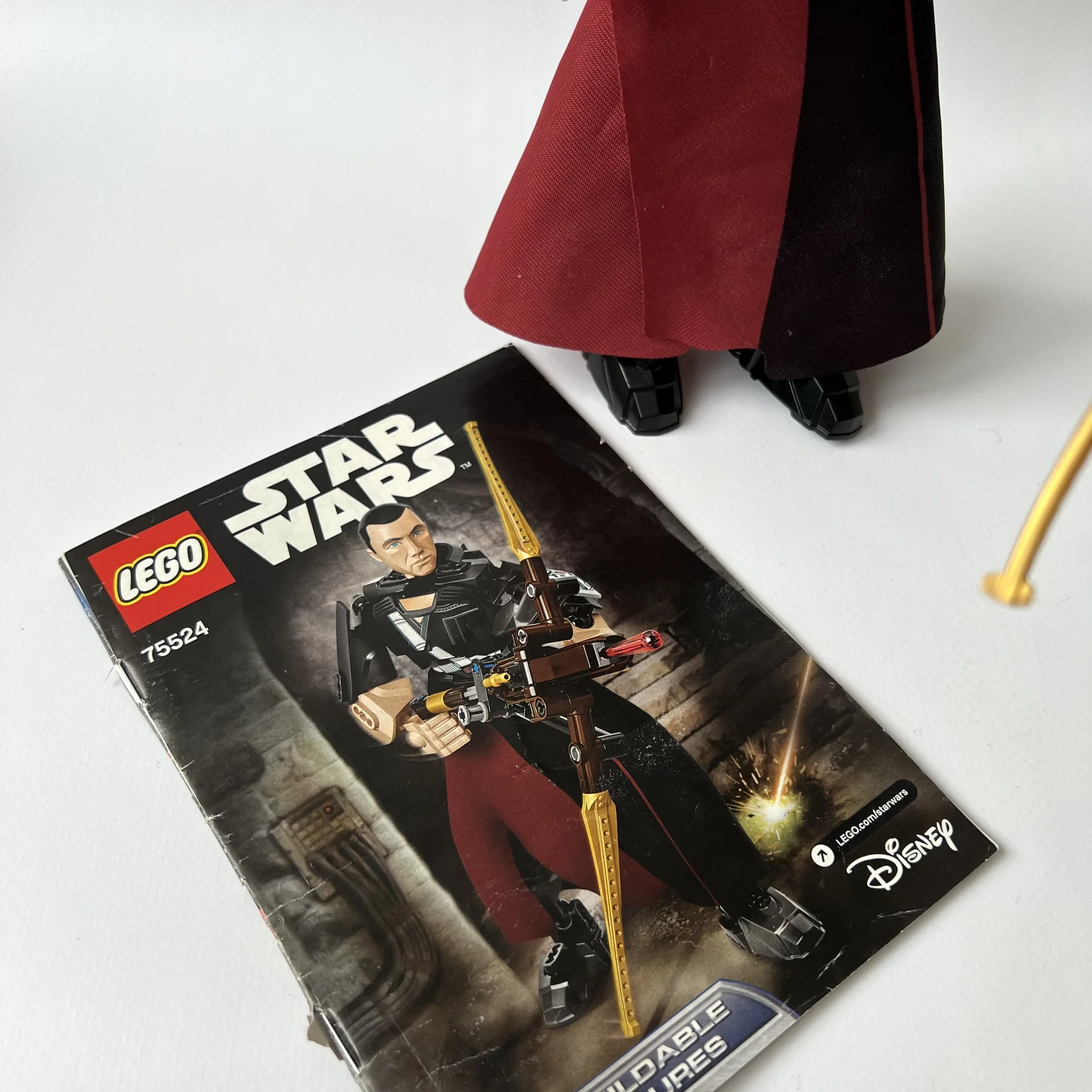 Lego Star Wars 75524 Чиррут Имве большая фигурка - миниатюра 6