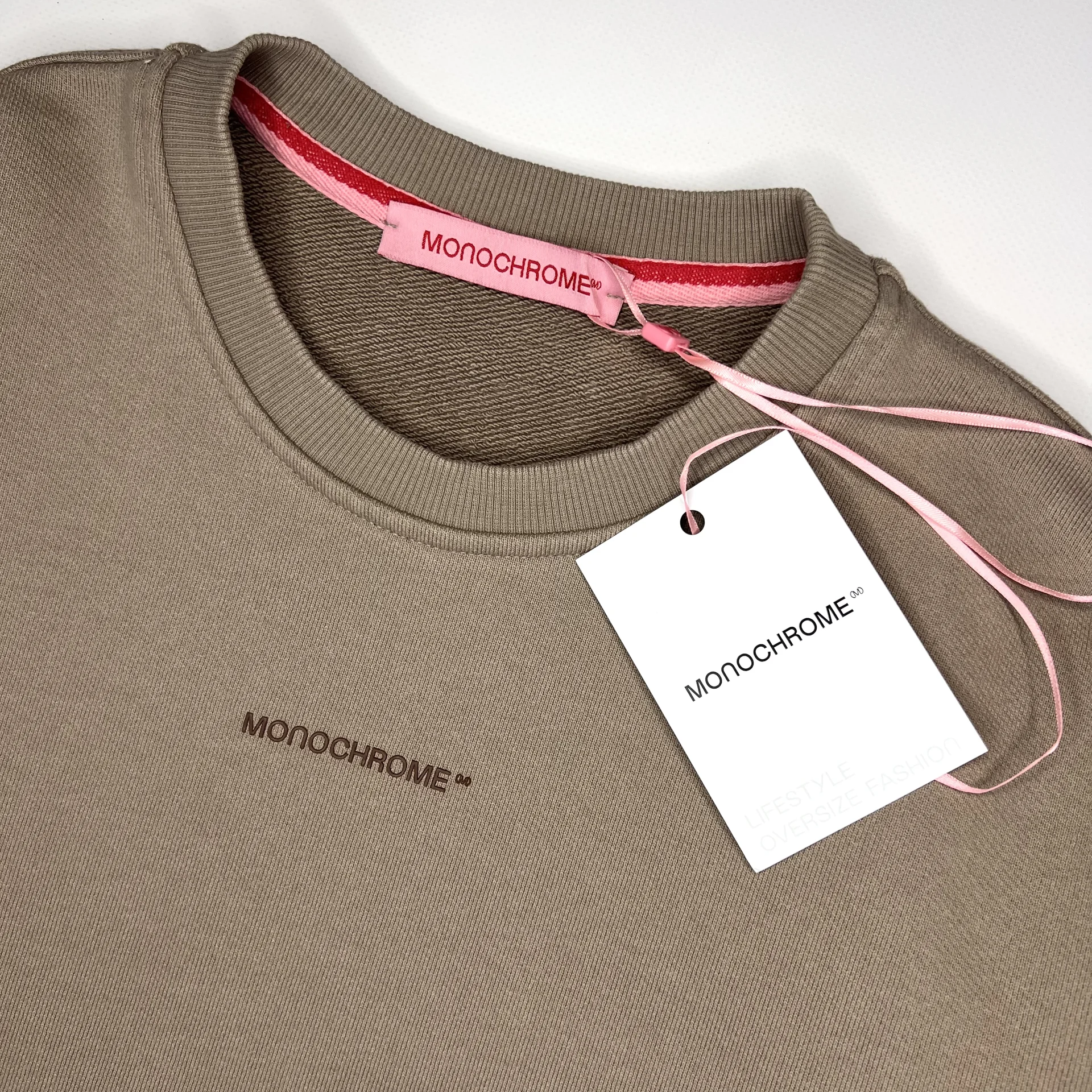 Новый свитшот лимитка Monochrome унисекс - миниатюра 8