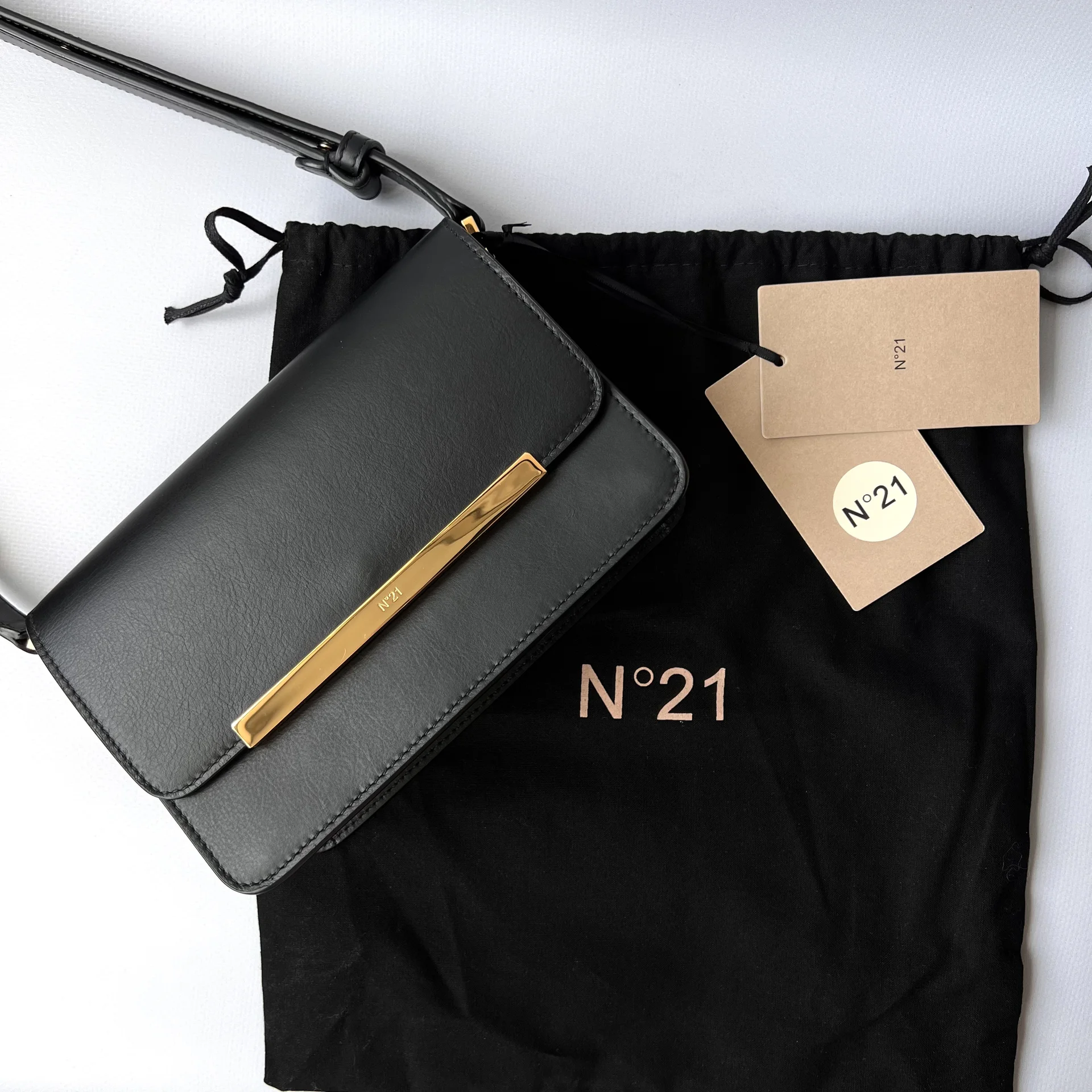 Оригинал Сумка N21 черная - миниатюра 8