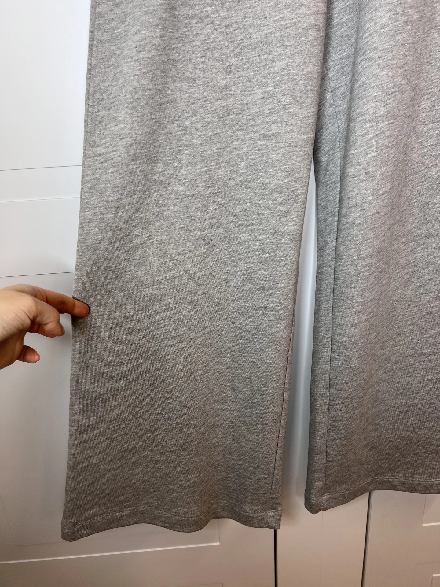 Новые спортивные брюки Zara XL широкие серые - миниатюра 7