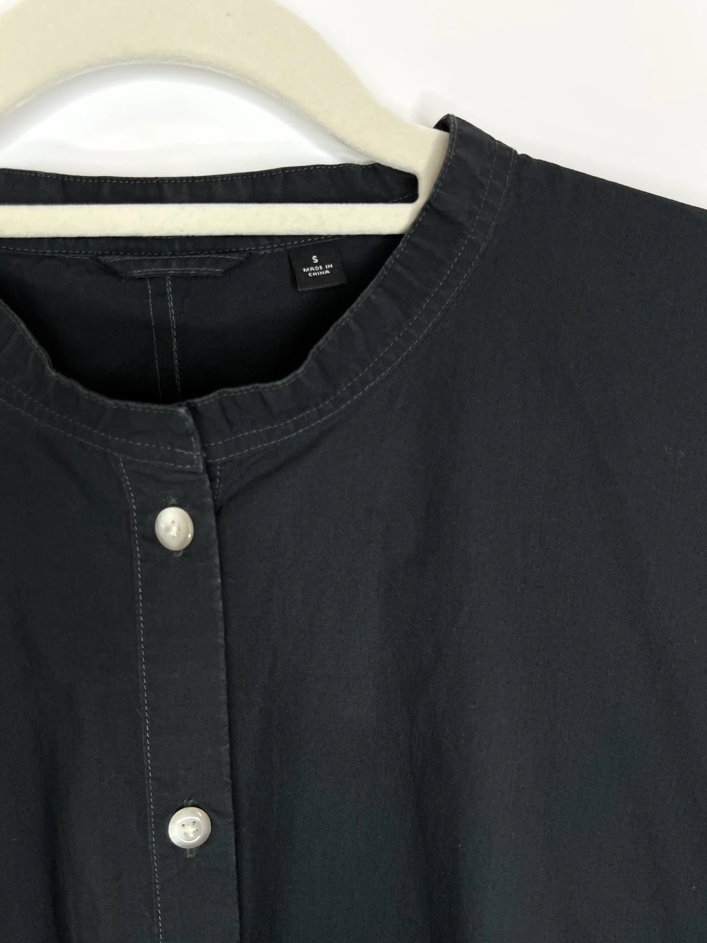 Платье рубашка Uniqlo U туника - миниатюра 4