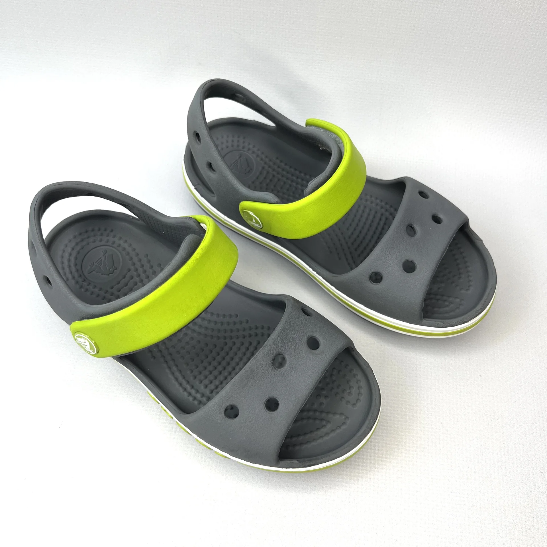 Сандалии Crocs C10 оригинал серые - миниатюра 2