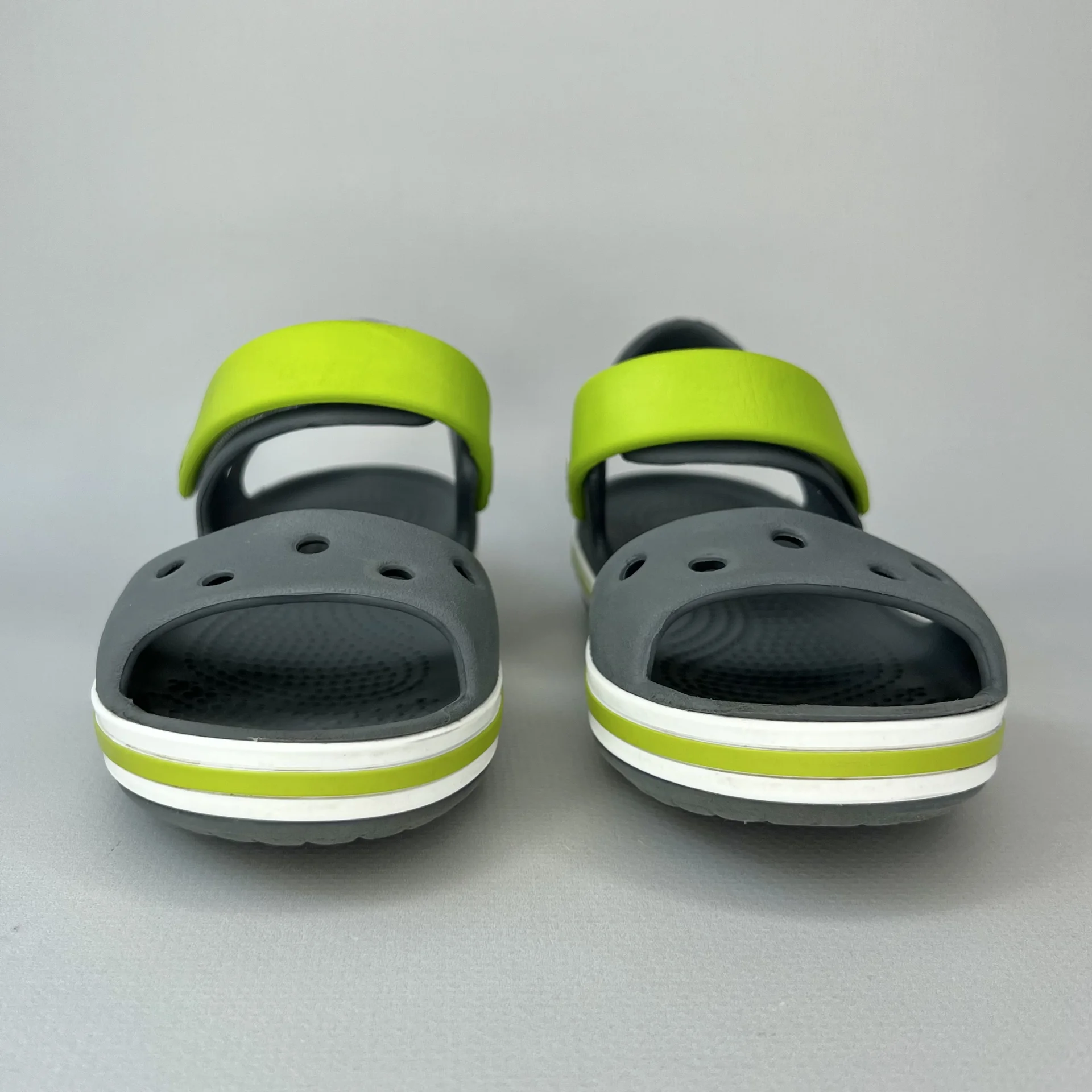 Сандалии Crocs C10 оригинал серые - миниатюра 5