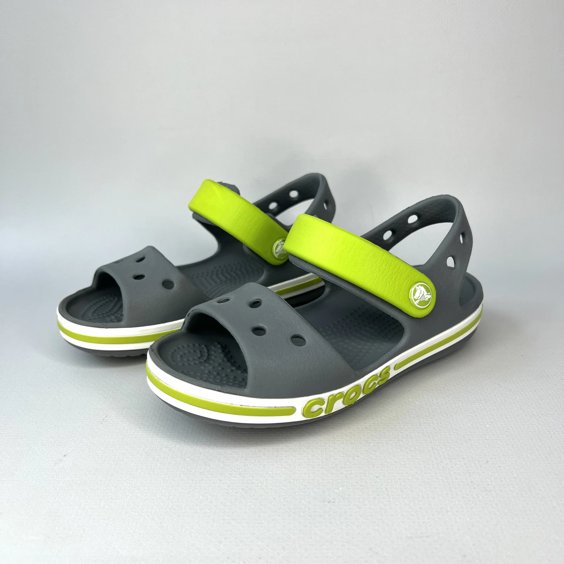 Сандалии Crocs C10 оригинал серые - миниатюра 6