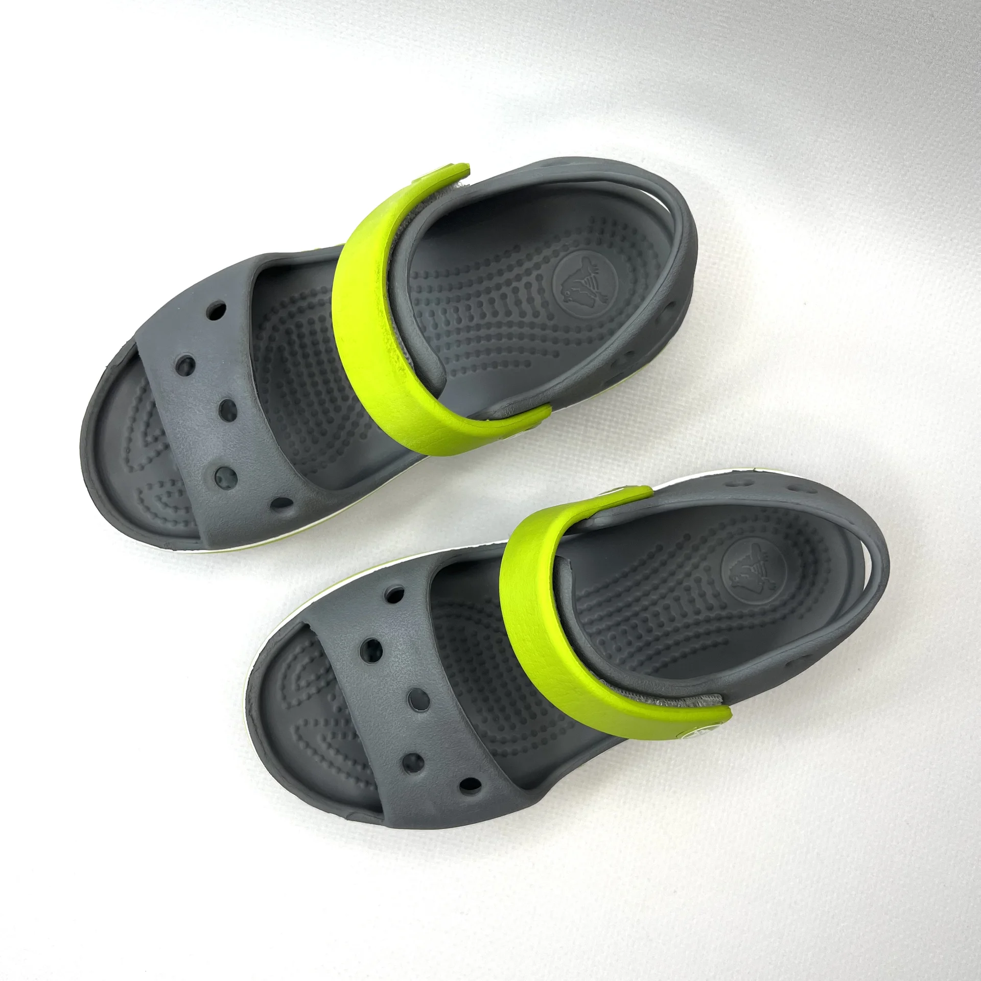 Сандалии Crocs C10 оригинал серые - миниатюра 7