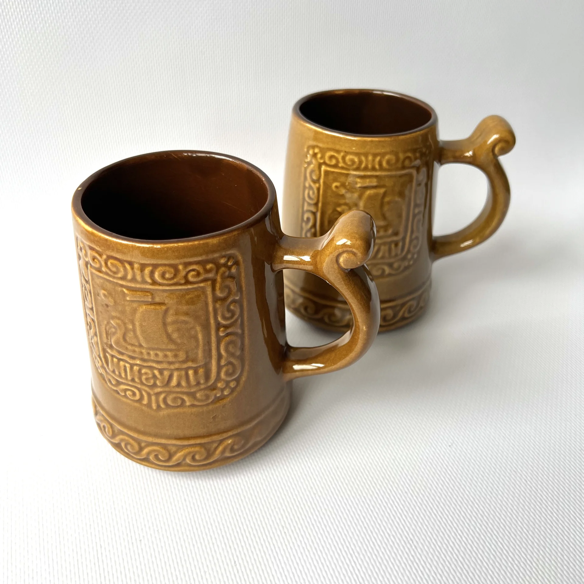 Кружка Жигули пивная керамическая СССР - миниатюра 2