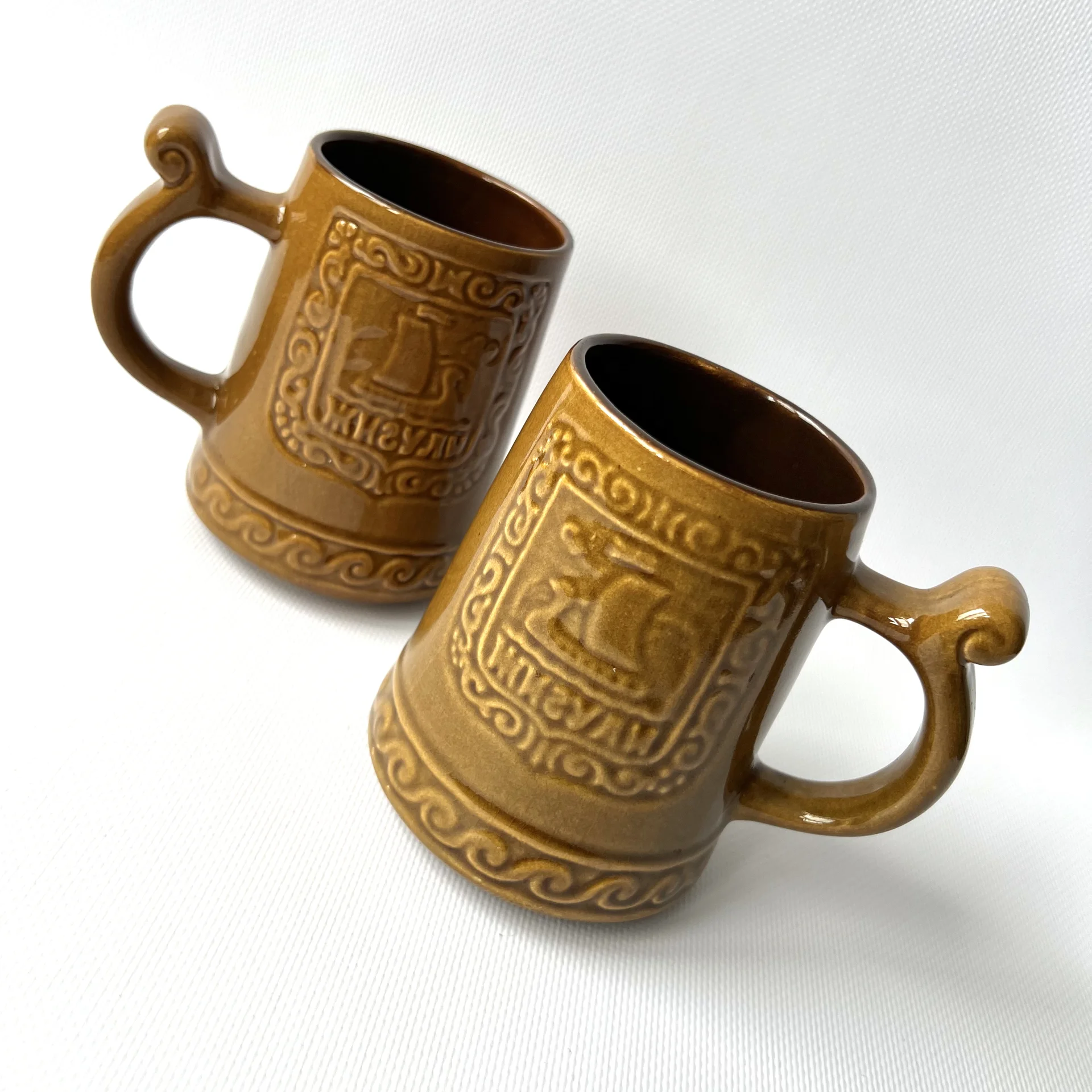 Кружка Жигули пивная керамическая СССР - миниатюра 4