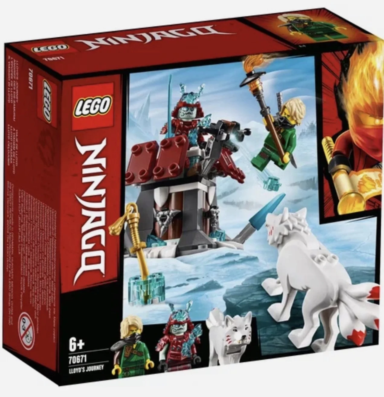 Lego Ninjago 70671 Путешествие Ллойда Лего - миниатюра 8