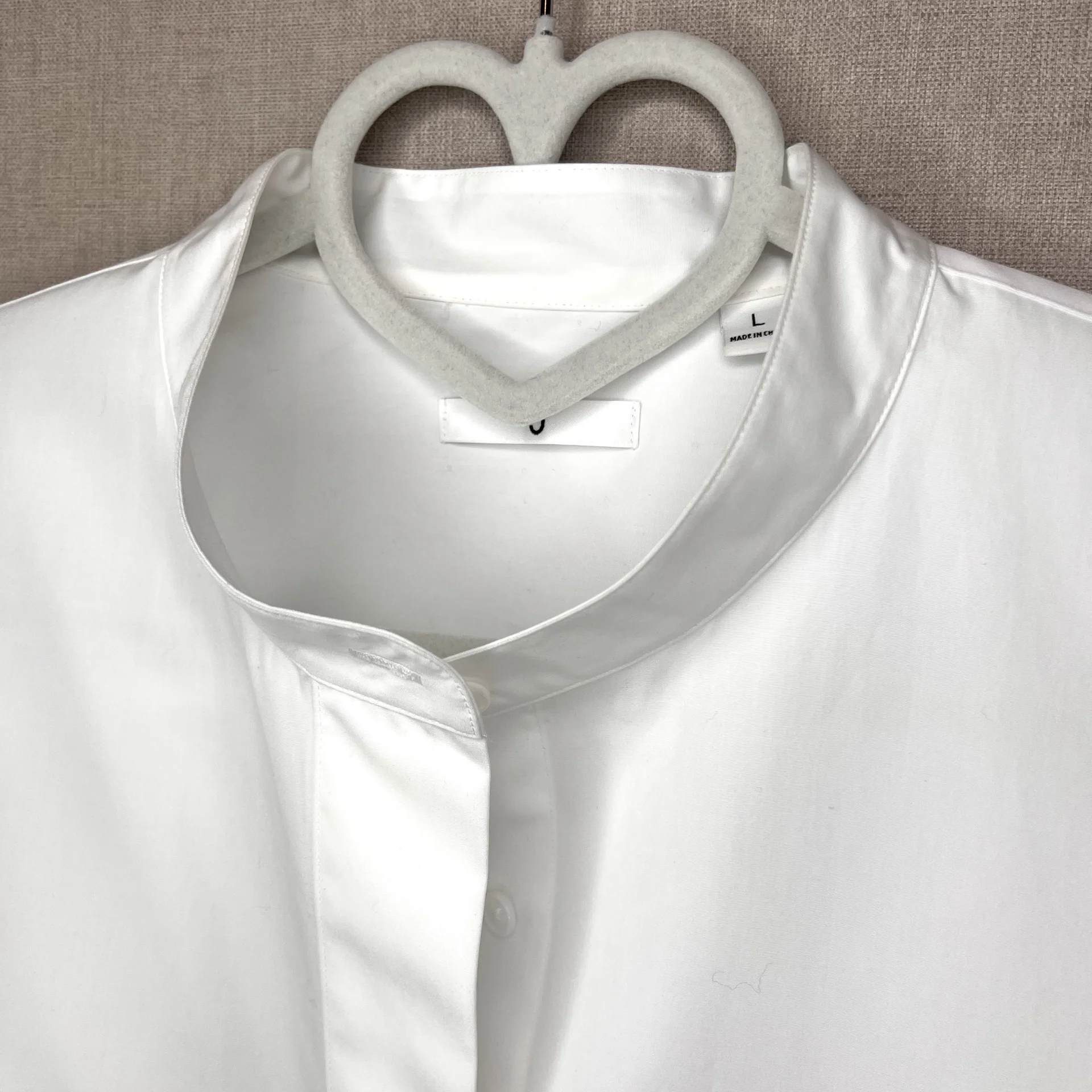 Блузка рубашка Uniqlo Jil Sander женская белая - миниатюра 3