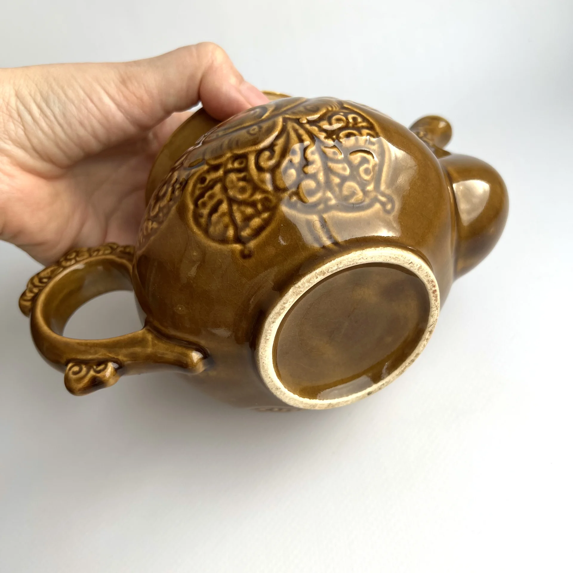 Чайник заварочный керамика СССР - миниатюра 8