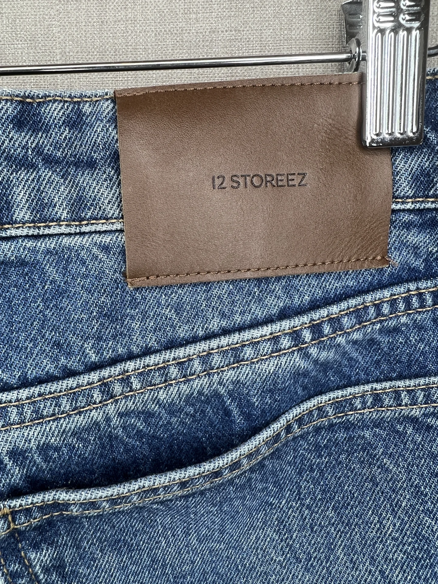 Джинсы 12 Storeez Straight 334 женские - миниатюра 5