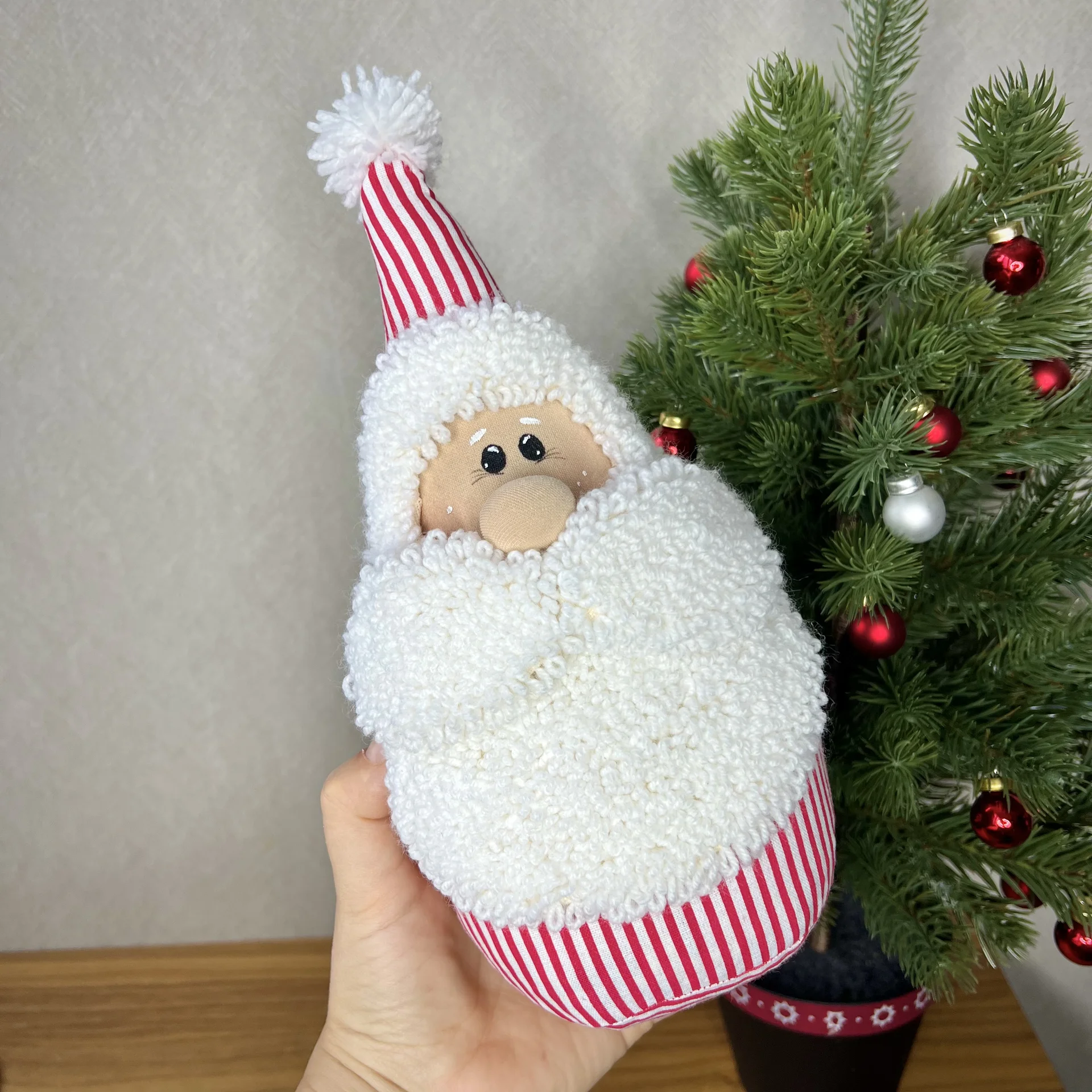 Дед мороз игрушка декор - миниатюра 5