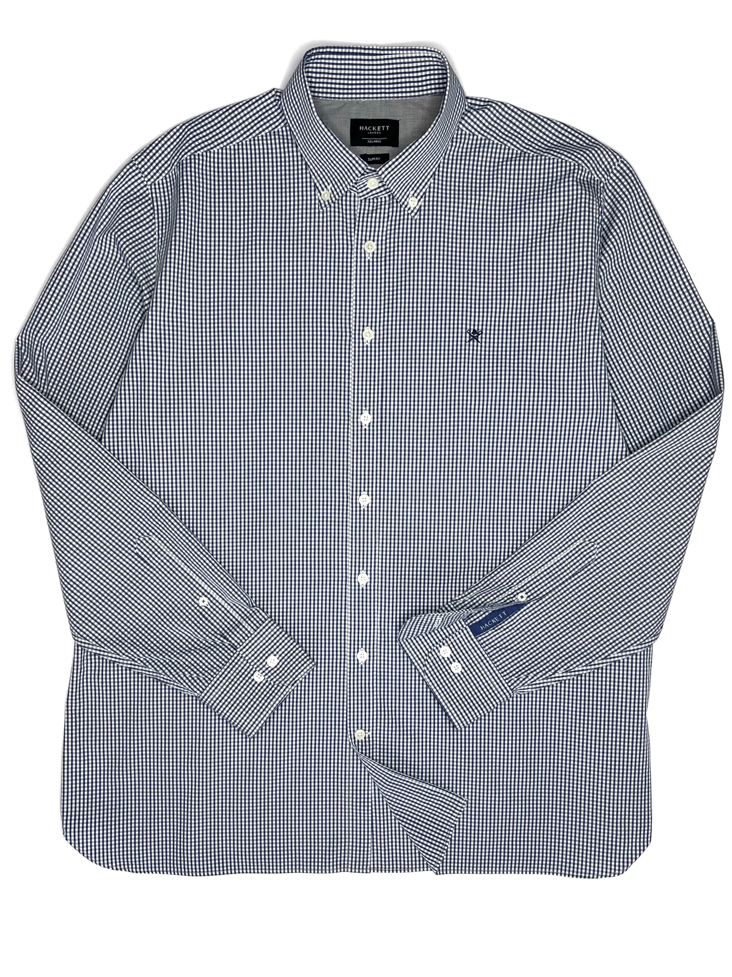 Рубашка Hackett XXL 54/56 оригинал в клетку - миниатюра 3